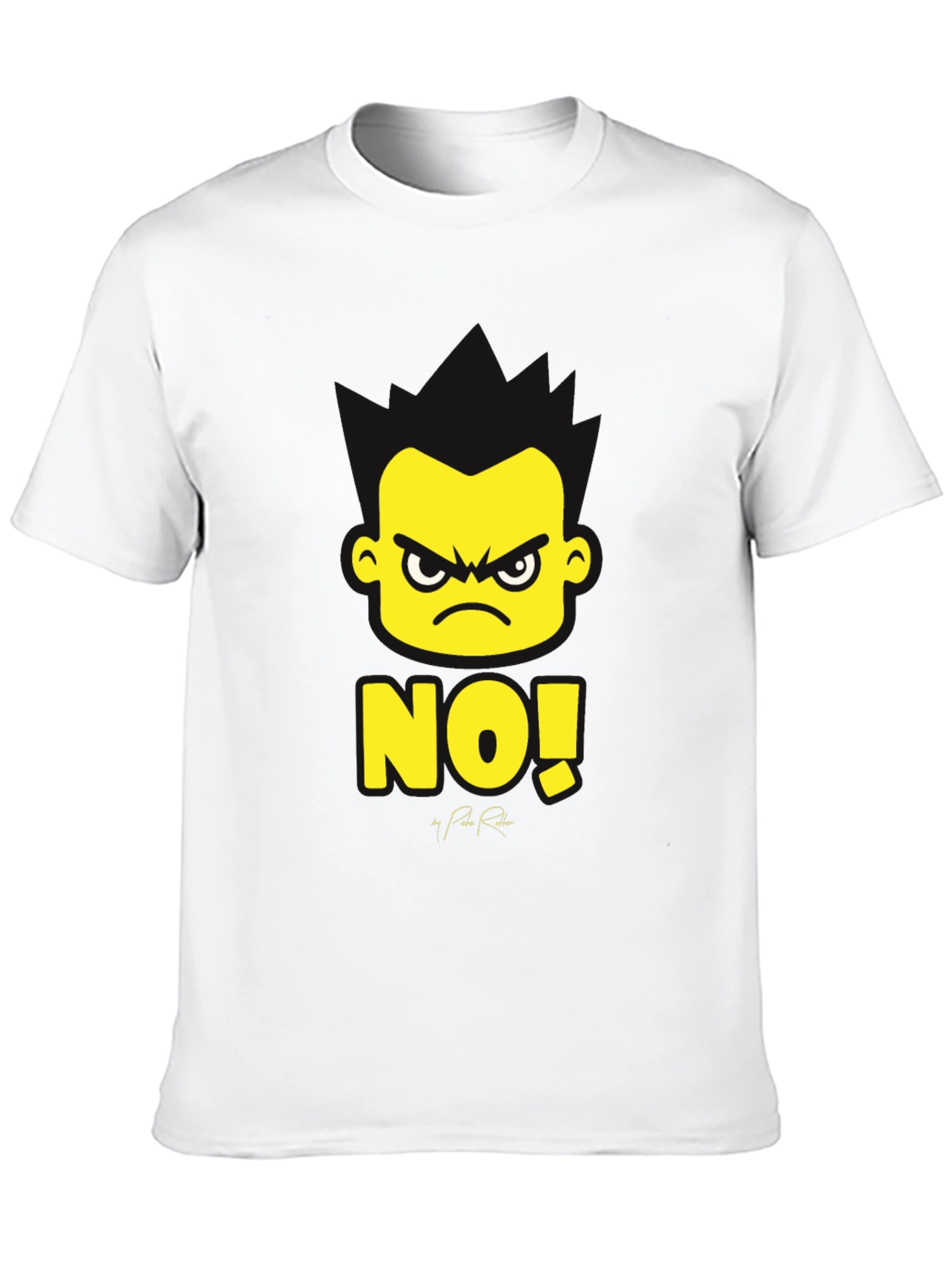Black NO! Graphic Tee