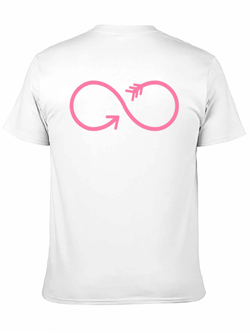 Infinity Arrow Black Graphic Tee