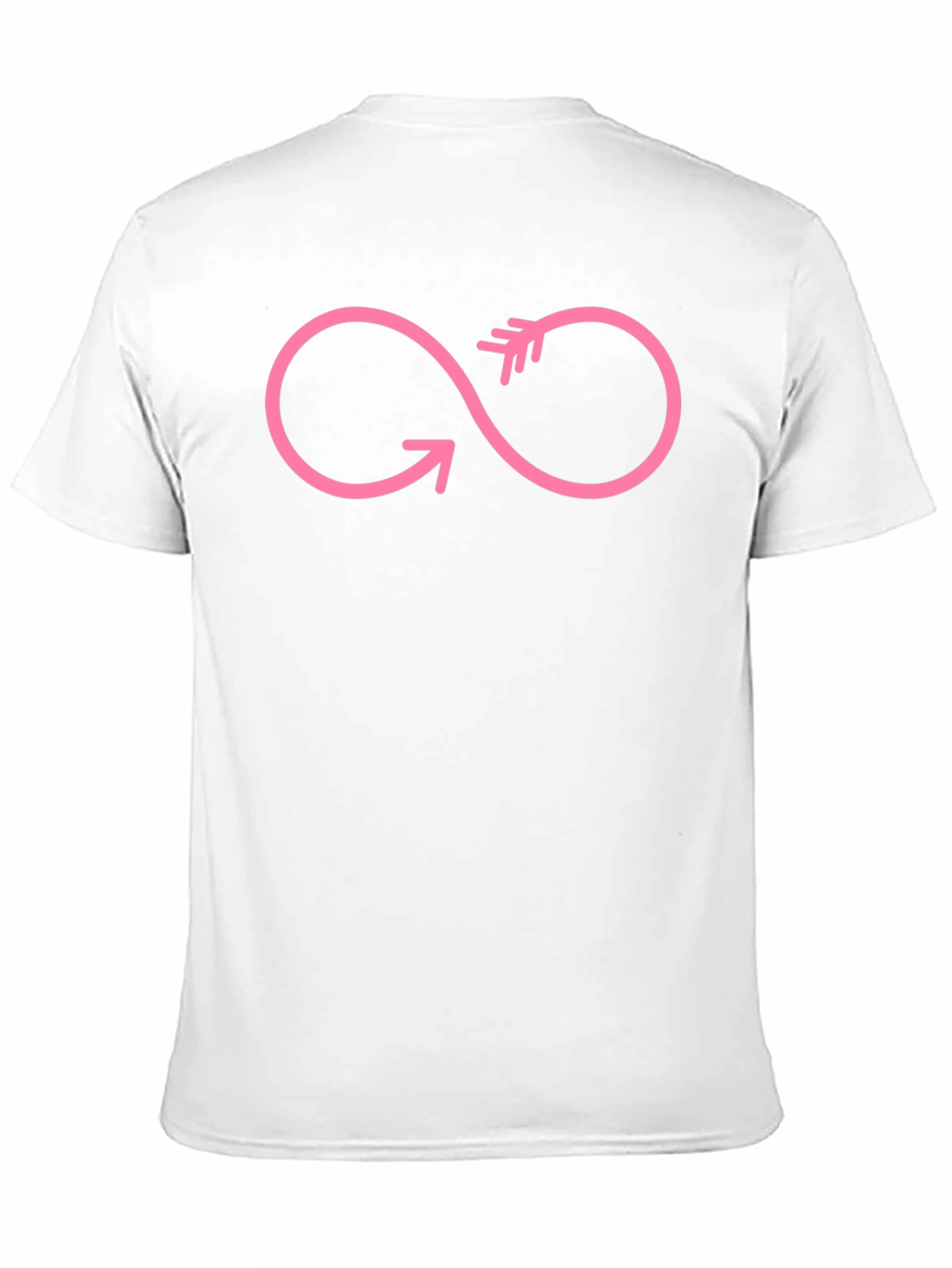 Infinity Arrow Black Graphic Tee