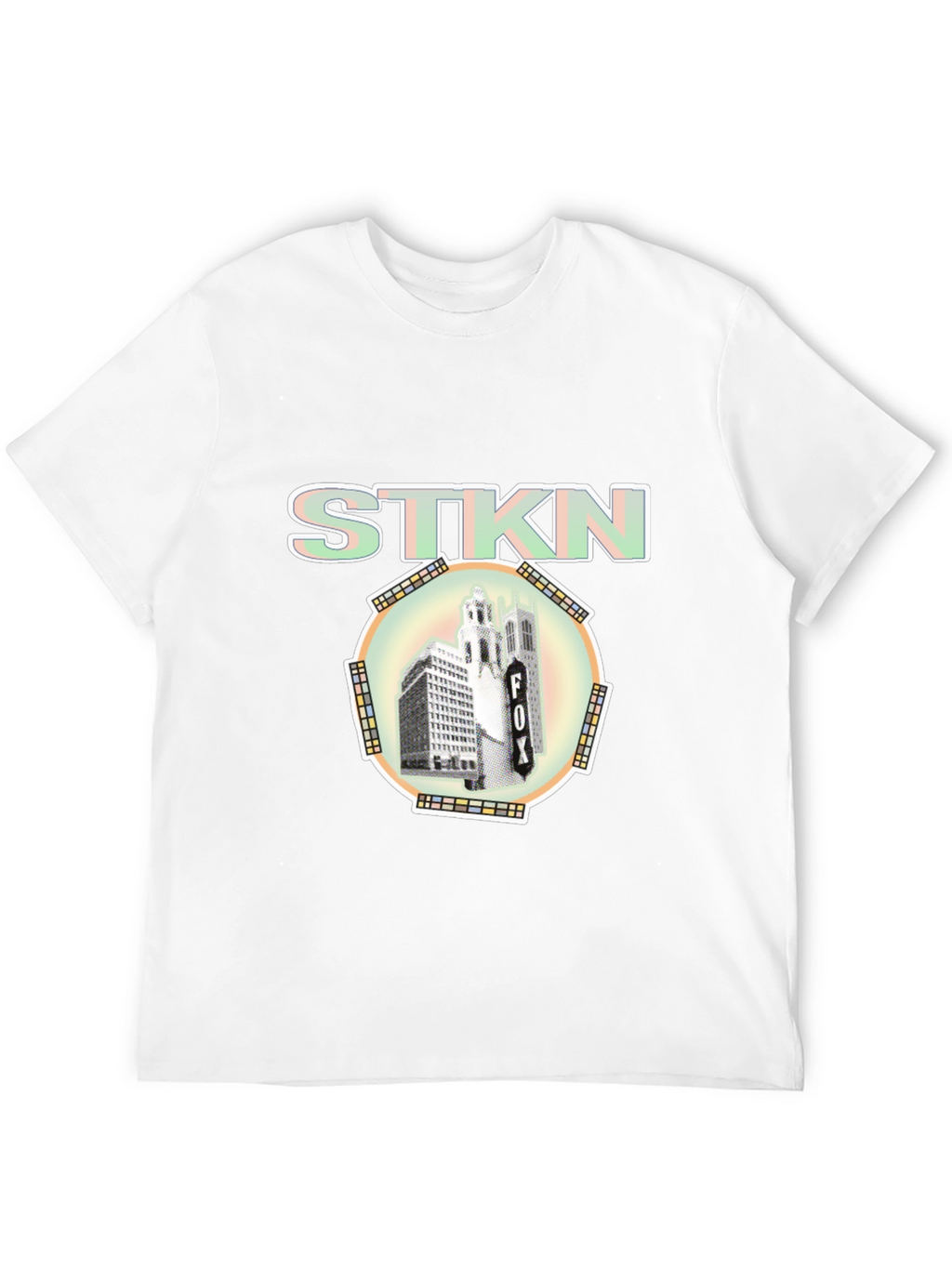 STKN Logo Black T-Shirt Urban Style