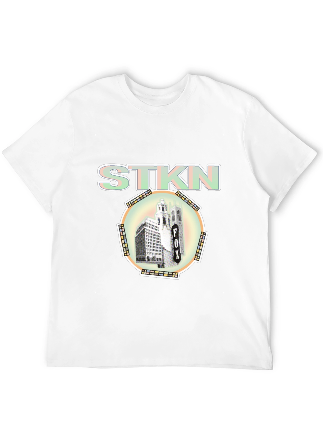 STKN Logo Black T-Shirt Urban Style