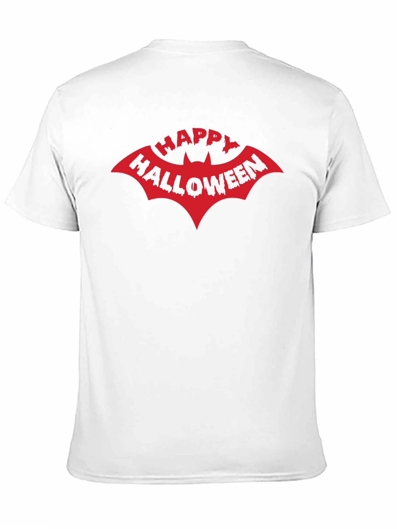 Happy Halloween Bat Graphic T-Shirt
