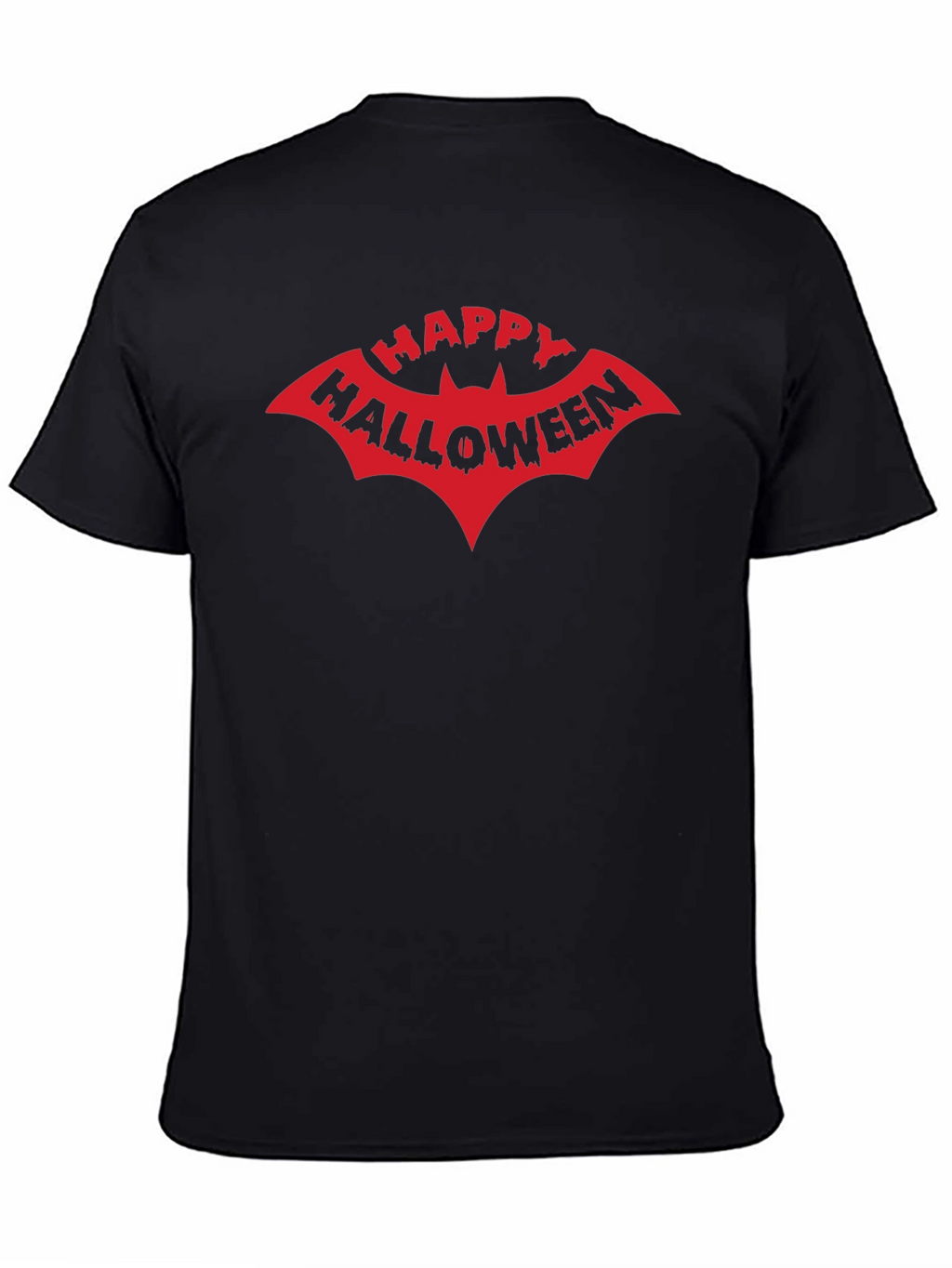 Happy Halloween Bat Graphic T-Shirt