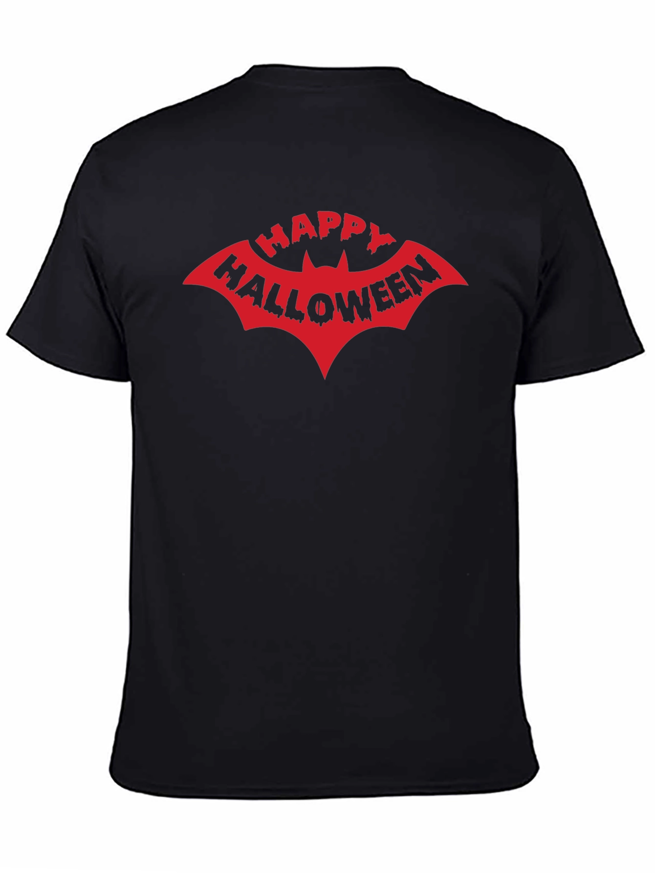Happy Halloween Bat Graphic T-Shirt