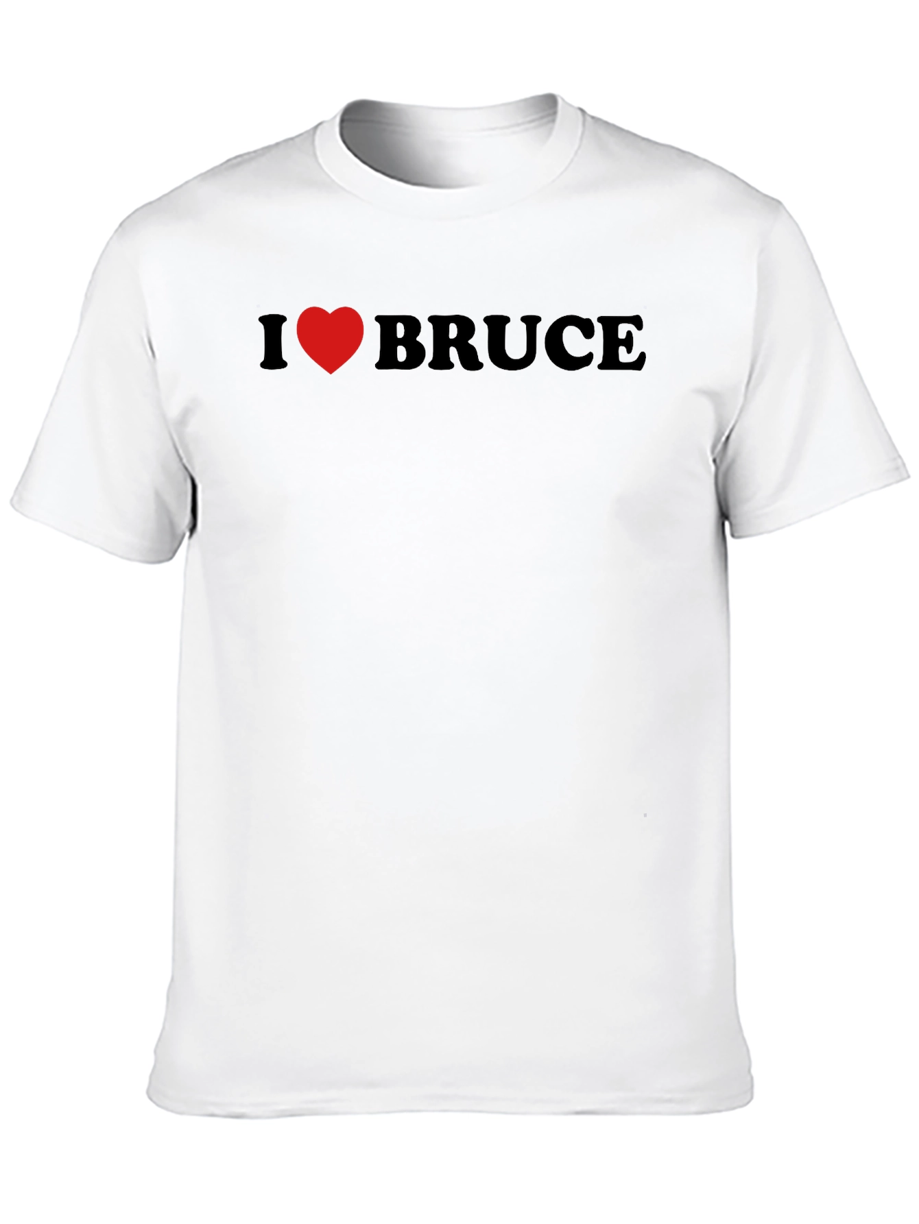 I Heart Bruce T-Shirt - Soft Cotton Casual Tee