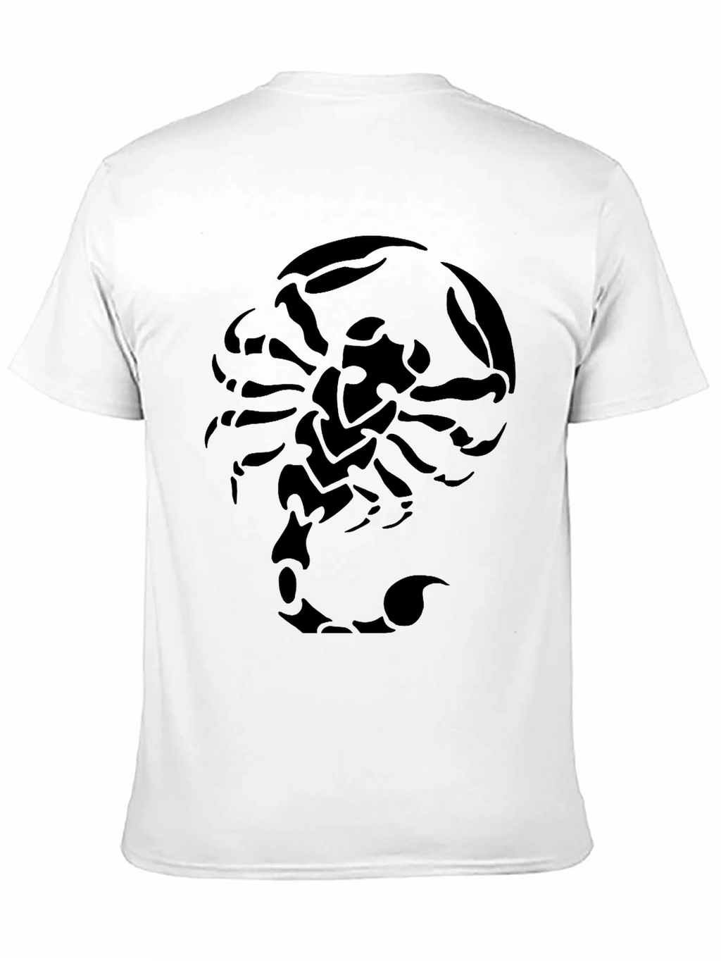 Scorpion Graphic Print Black T-Shirt