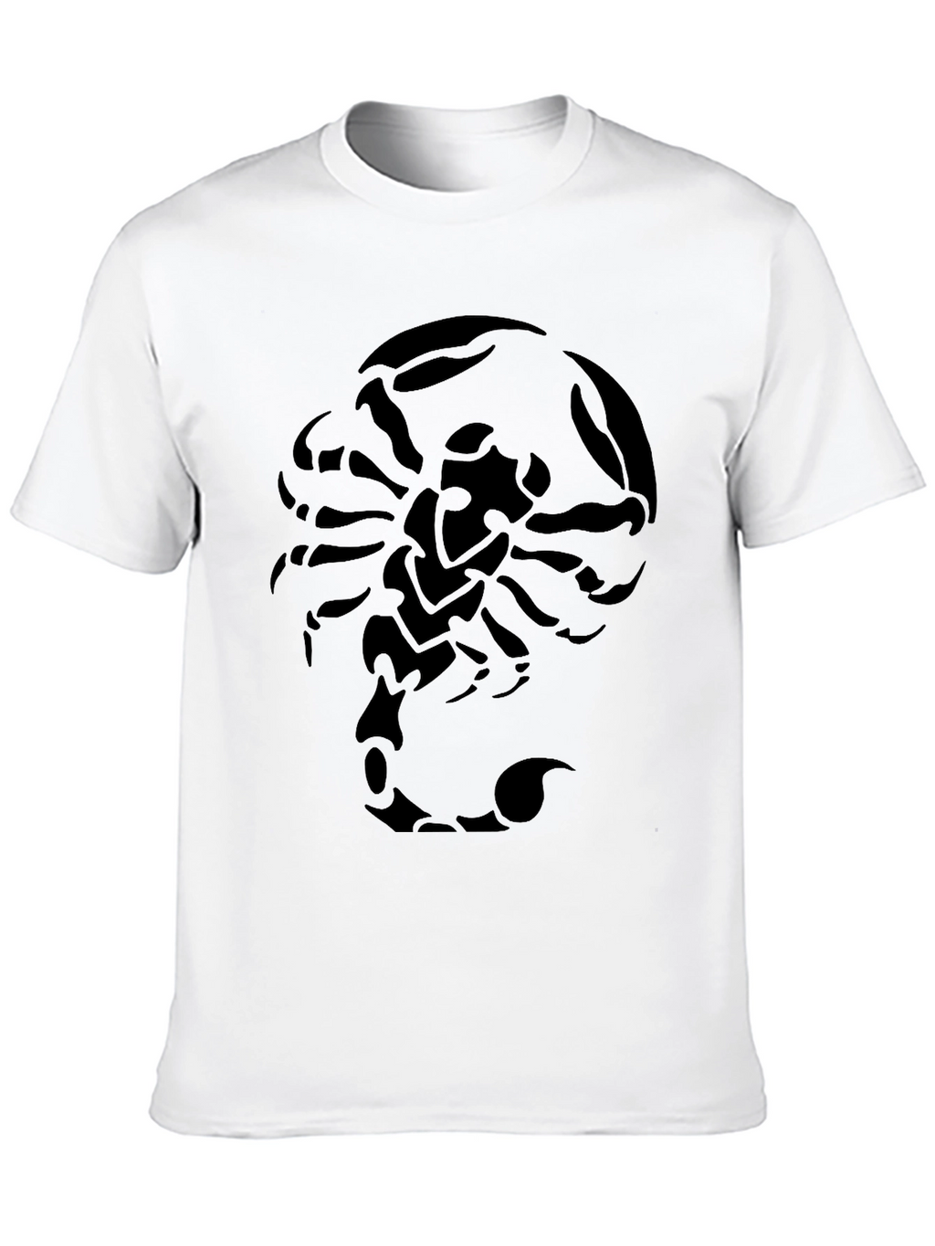 Scorpion Graphic Print Black T-Shirt