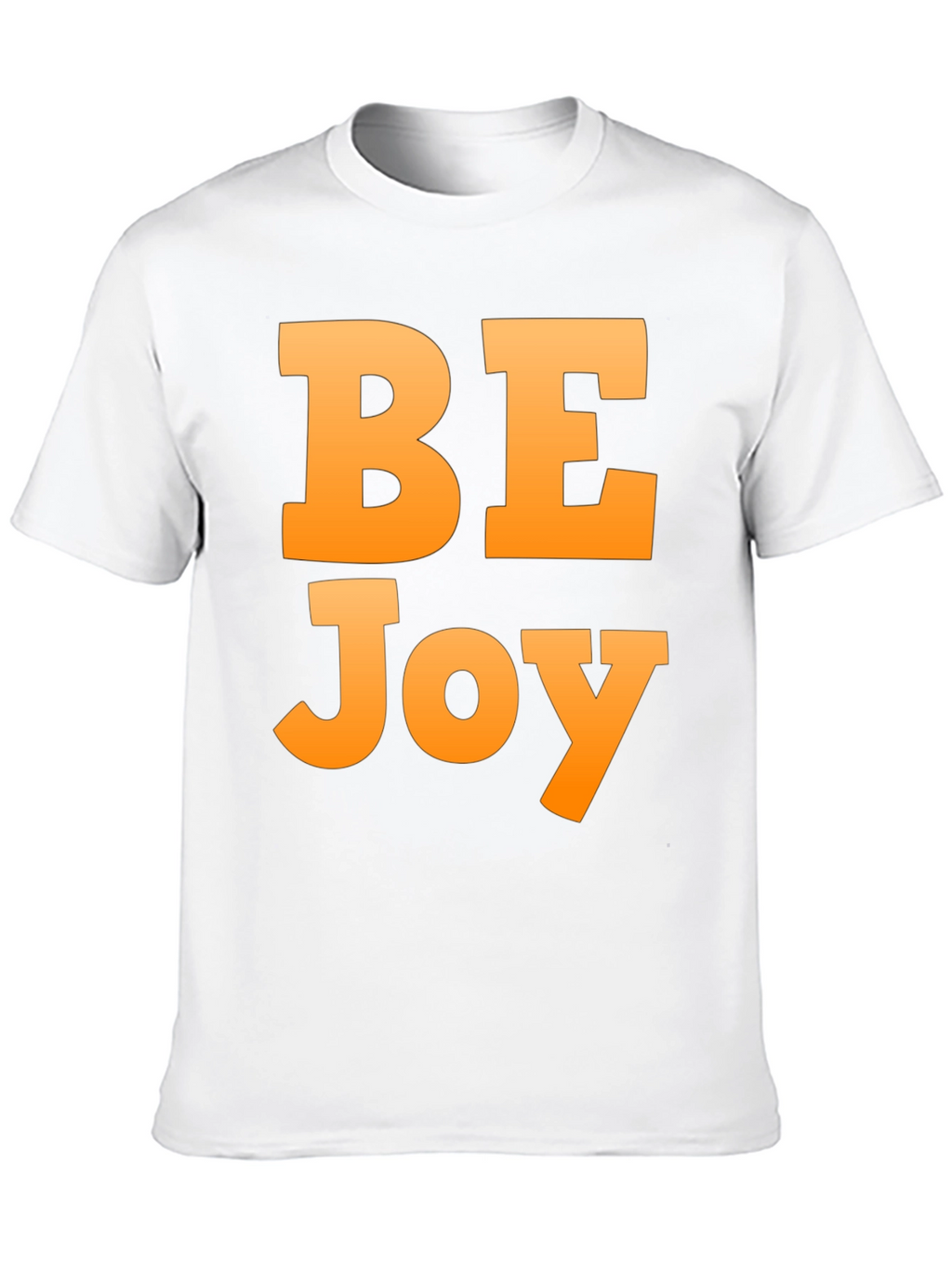Be Joy Black Graphic T-Shirt