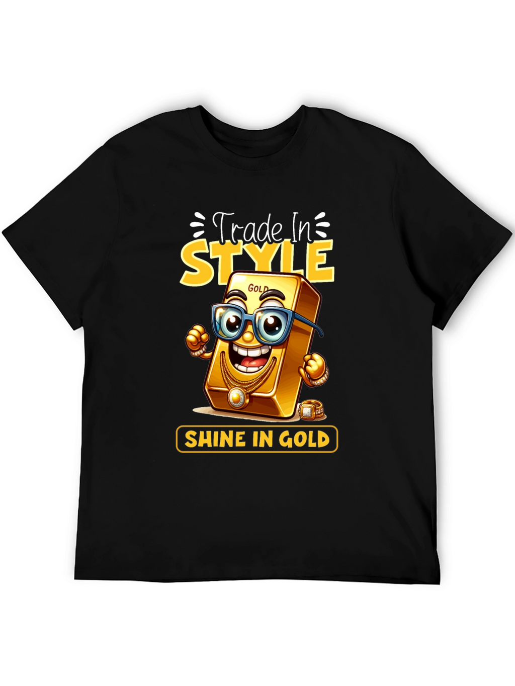 Trade In Style Shine In Gold T-Shirt