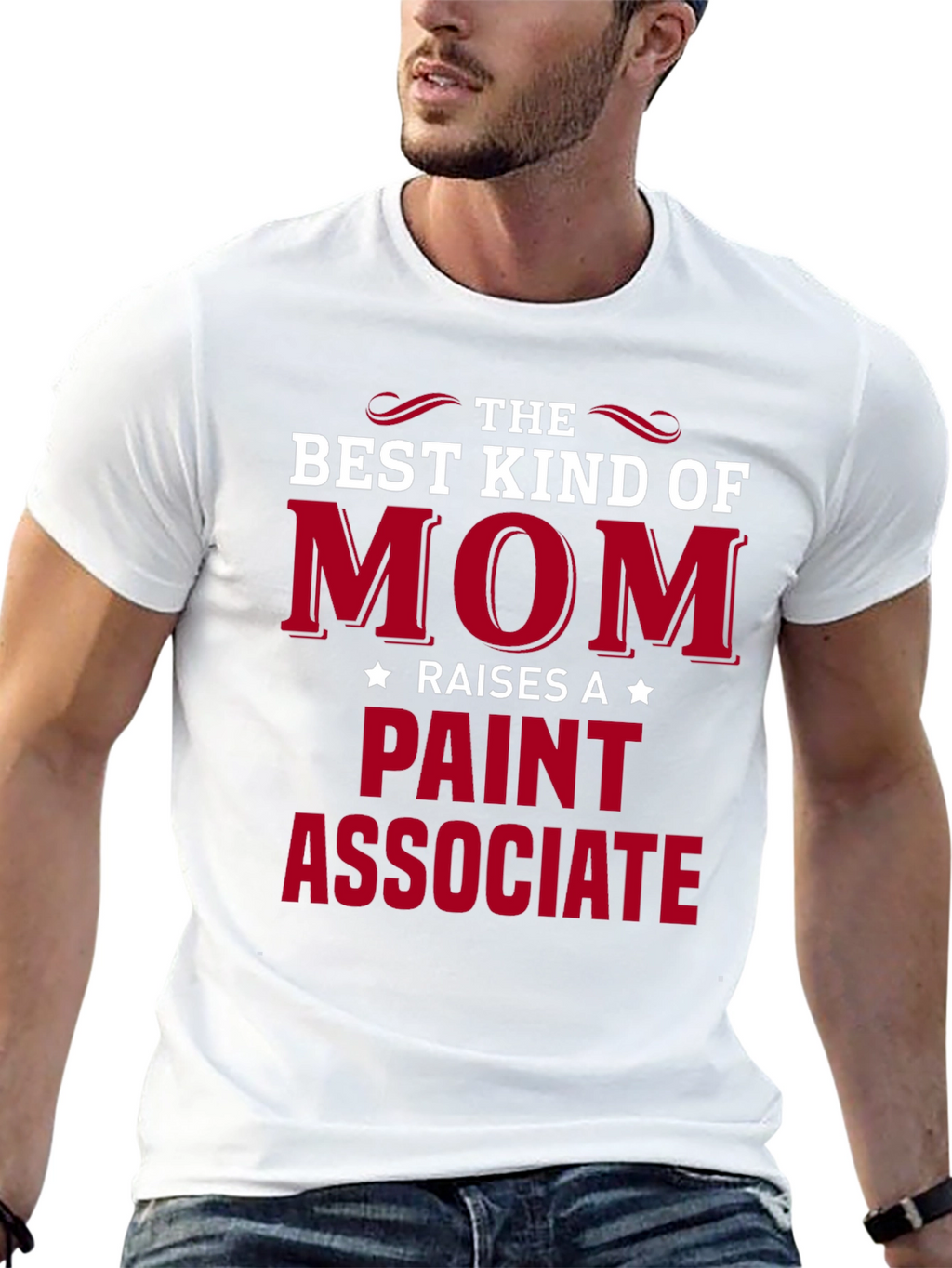 Best Kind of Mom Paint Associate T-Shirt