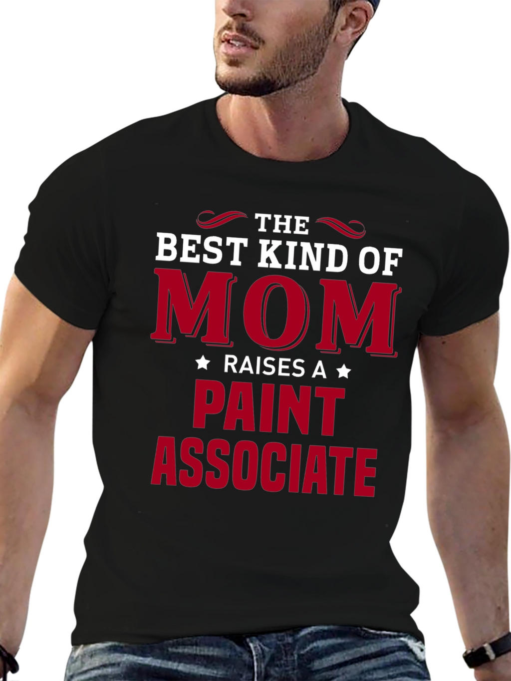 Best Kind of Mom Paint Associate T-Shirt