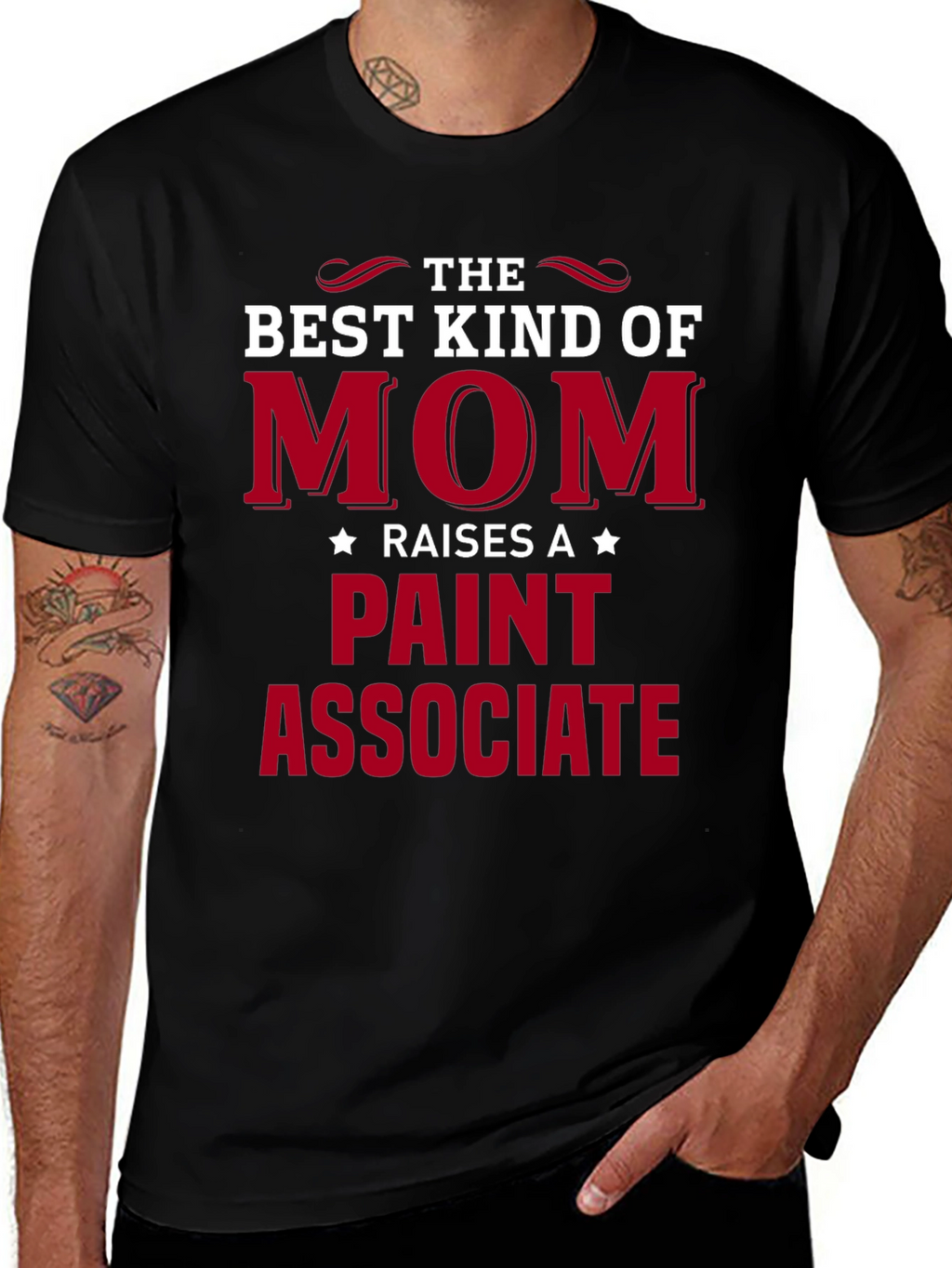 Best Kind of Mom Paint Associate T-Shirt