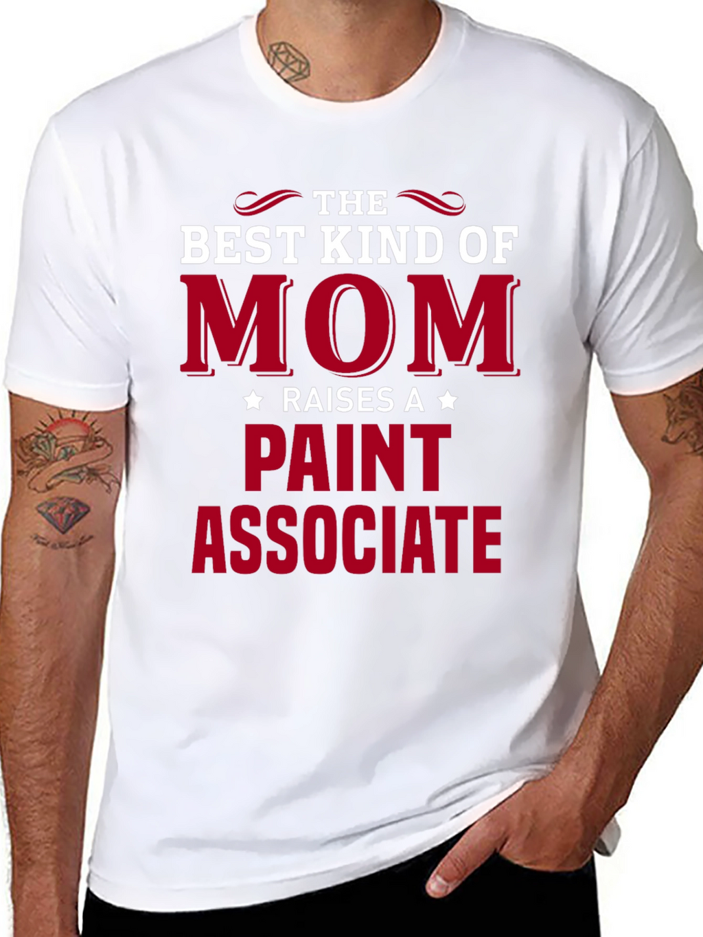 Best Kind of Mom Paint Associate T-Shirt