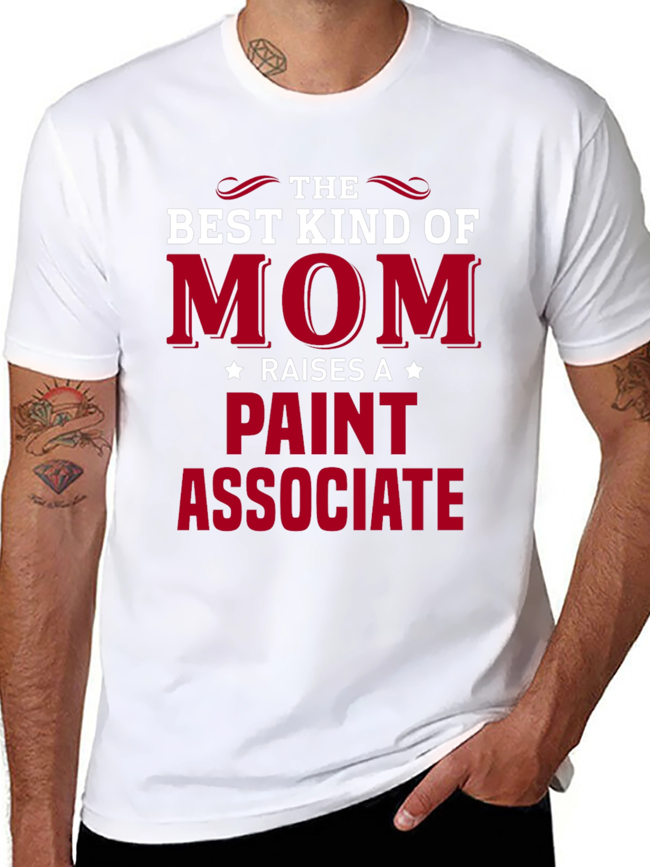 Best Kind of Mom Paint Associate T-Shirt