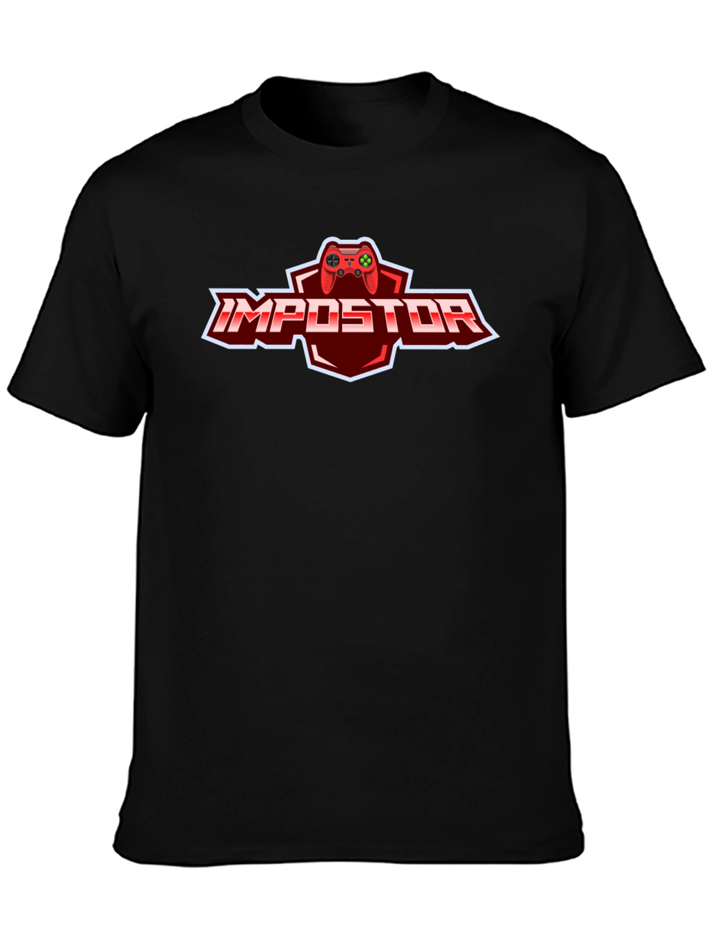 Impostor Gamer T-Shirt - Black Cotton Tee
