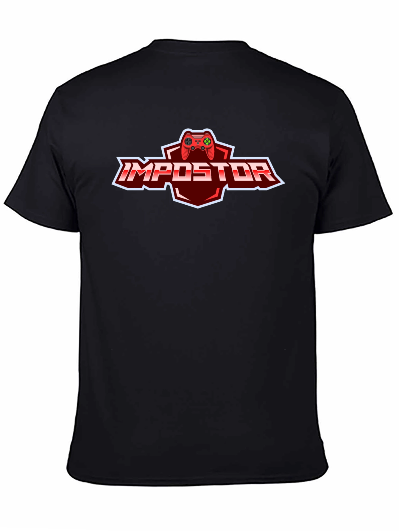 Impostor Gamer T-Shirt - Black Cotton Tee