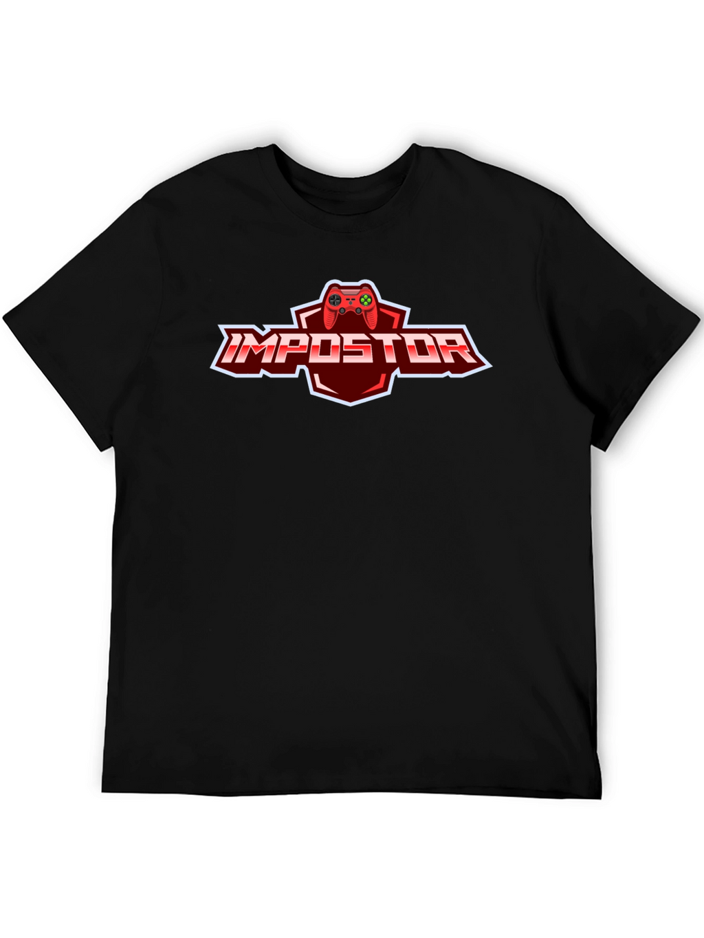 Impostor Gamer T-Shirt - Black Cotton Tee