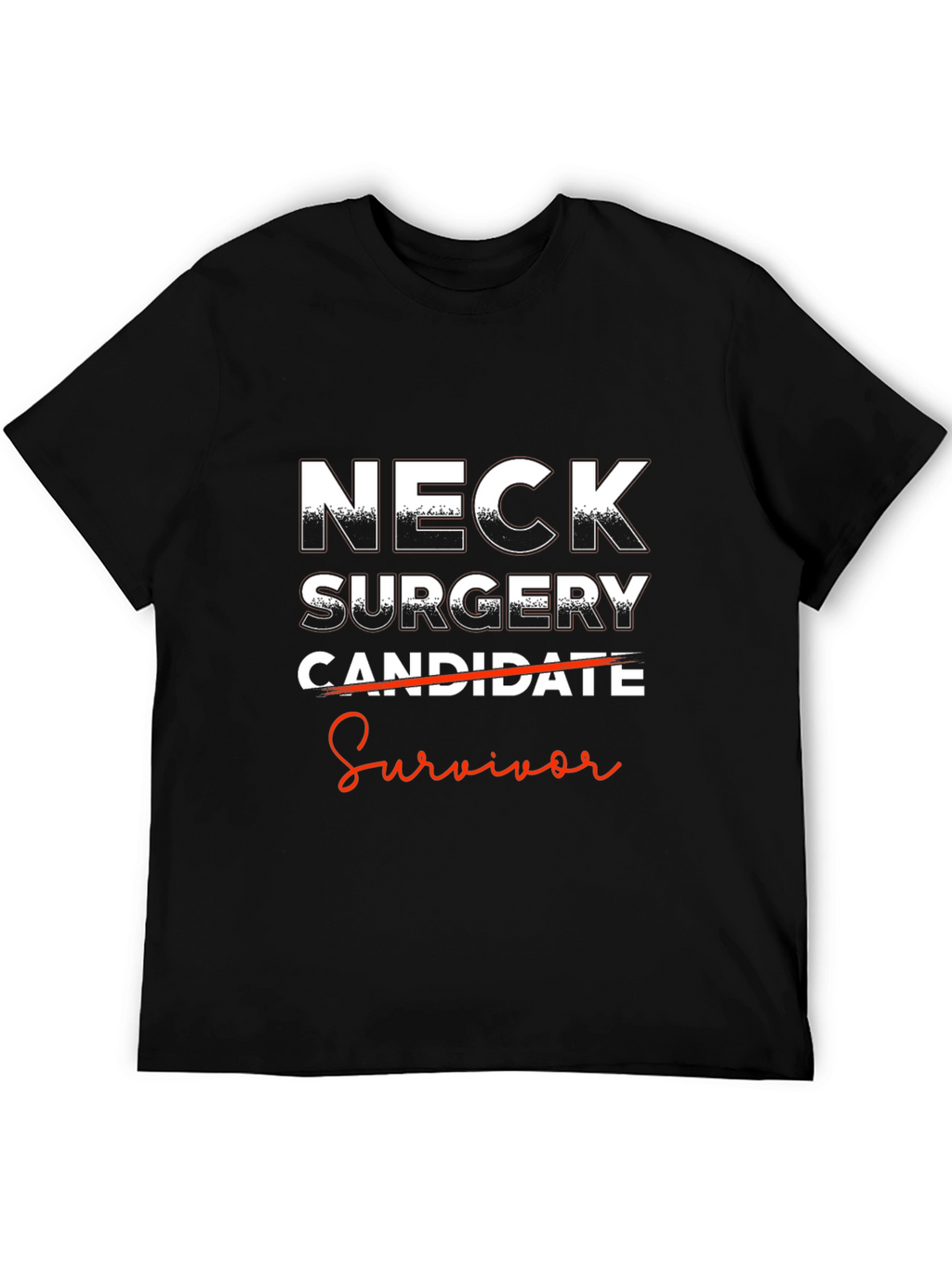Neck Surgery Survivor Graphic T-Shirt