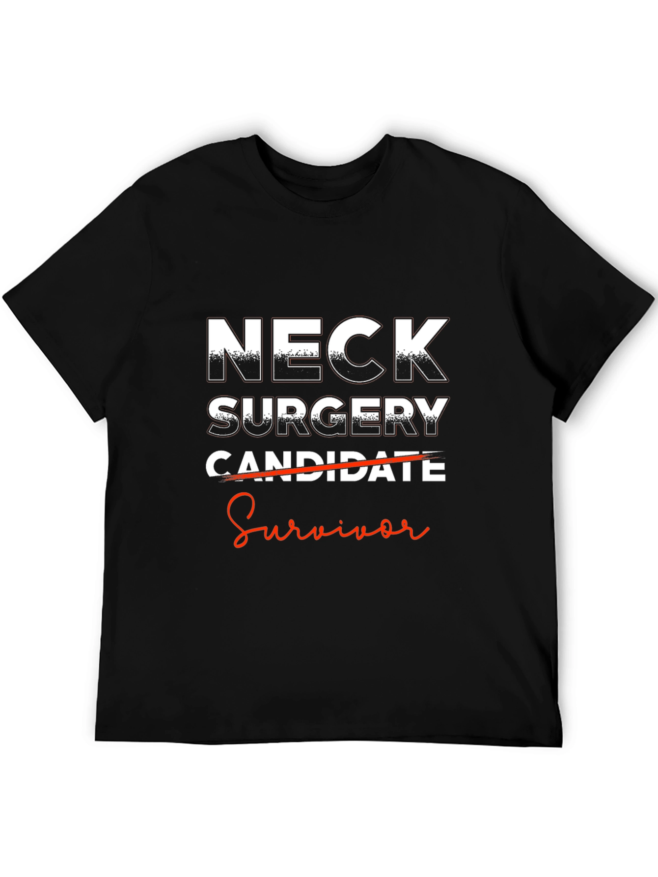 Neck Surgery Survivor Graphic T-Shirt
