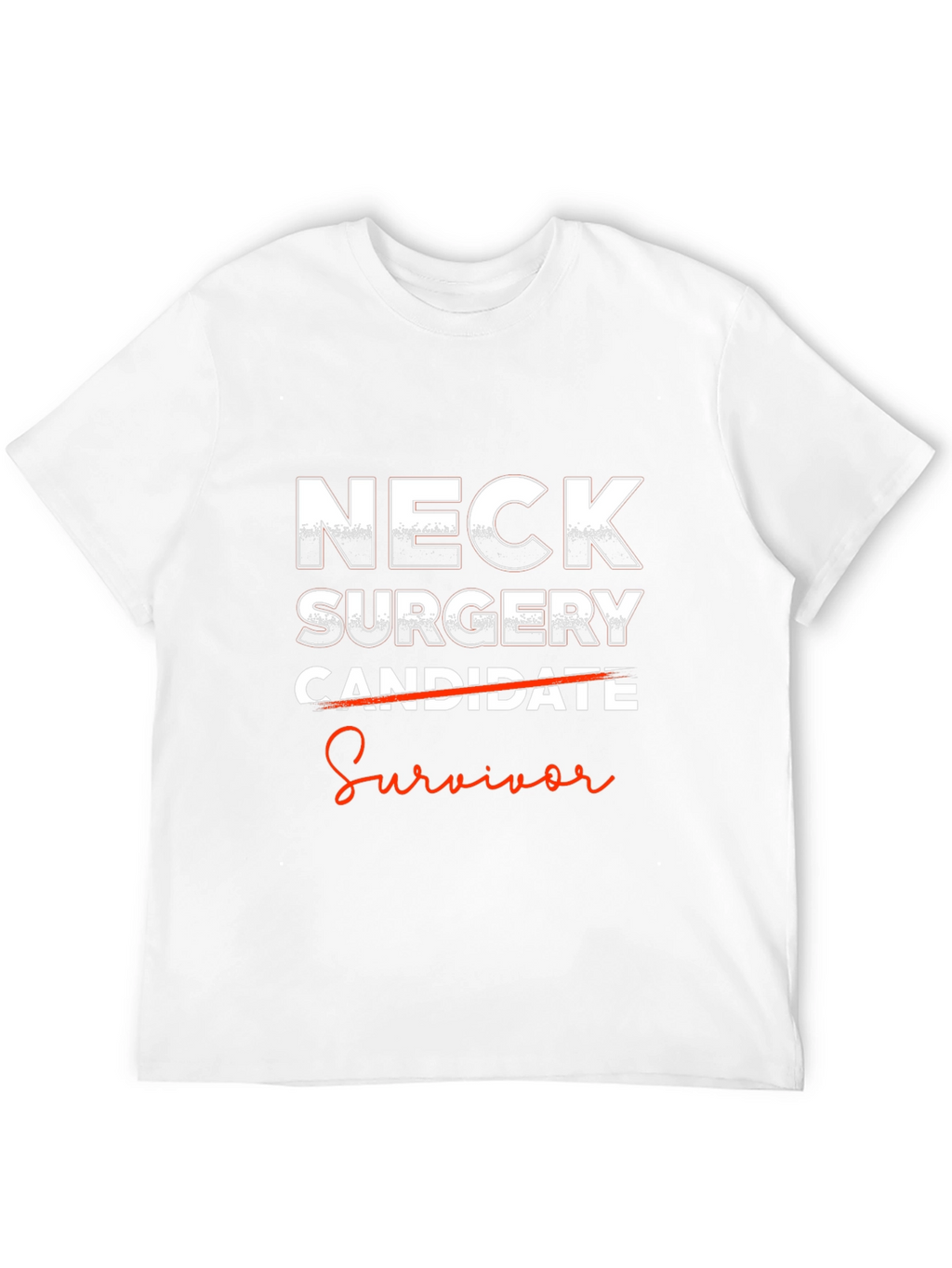 Neck Surgery Survivor Graphic T-Shirt