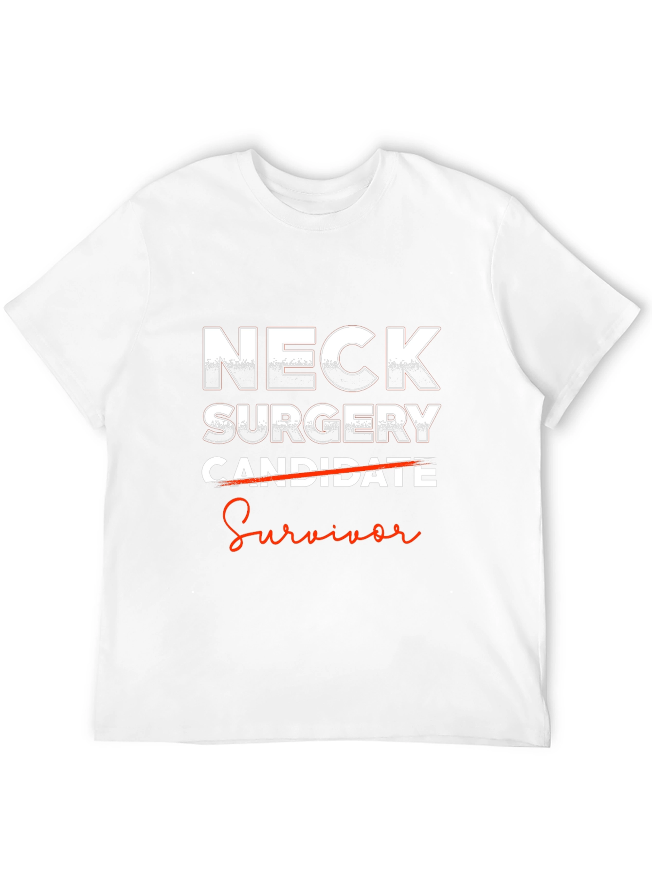 Neck Surgery Survivor Graphic T-Shirt