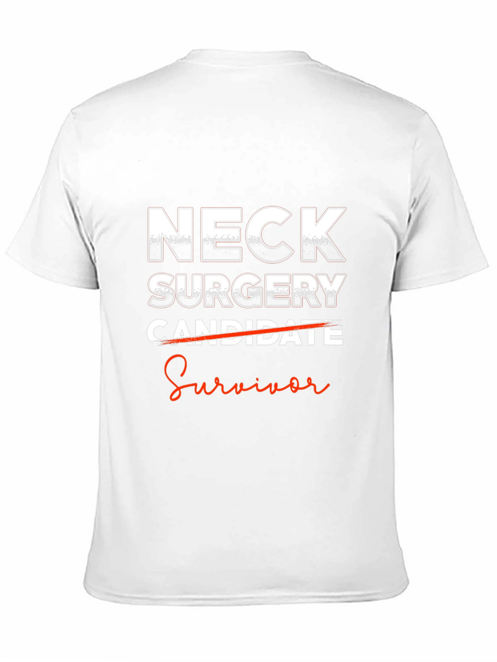Neck Surgery Survivor Graphic T-Shirt