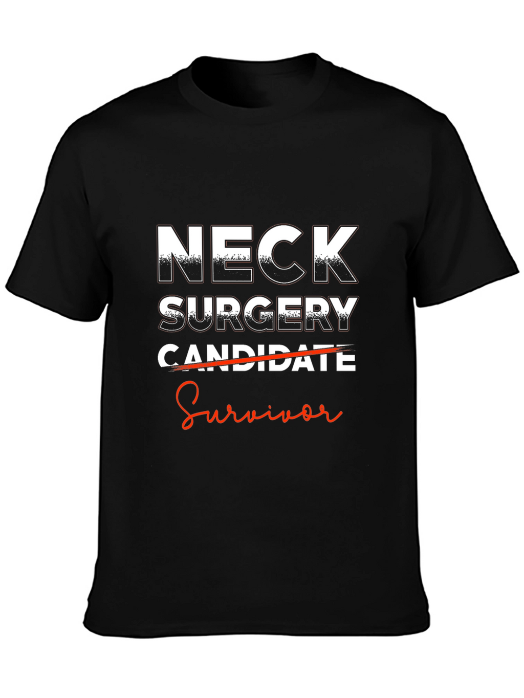 Neck Surgery Survivor Graphic T-Shirt