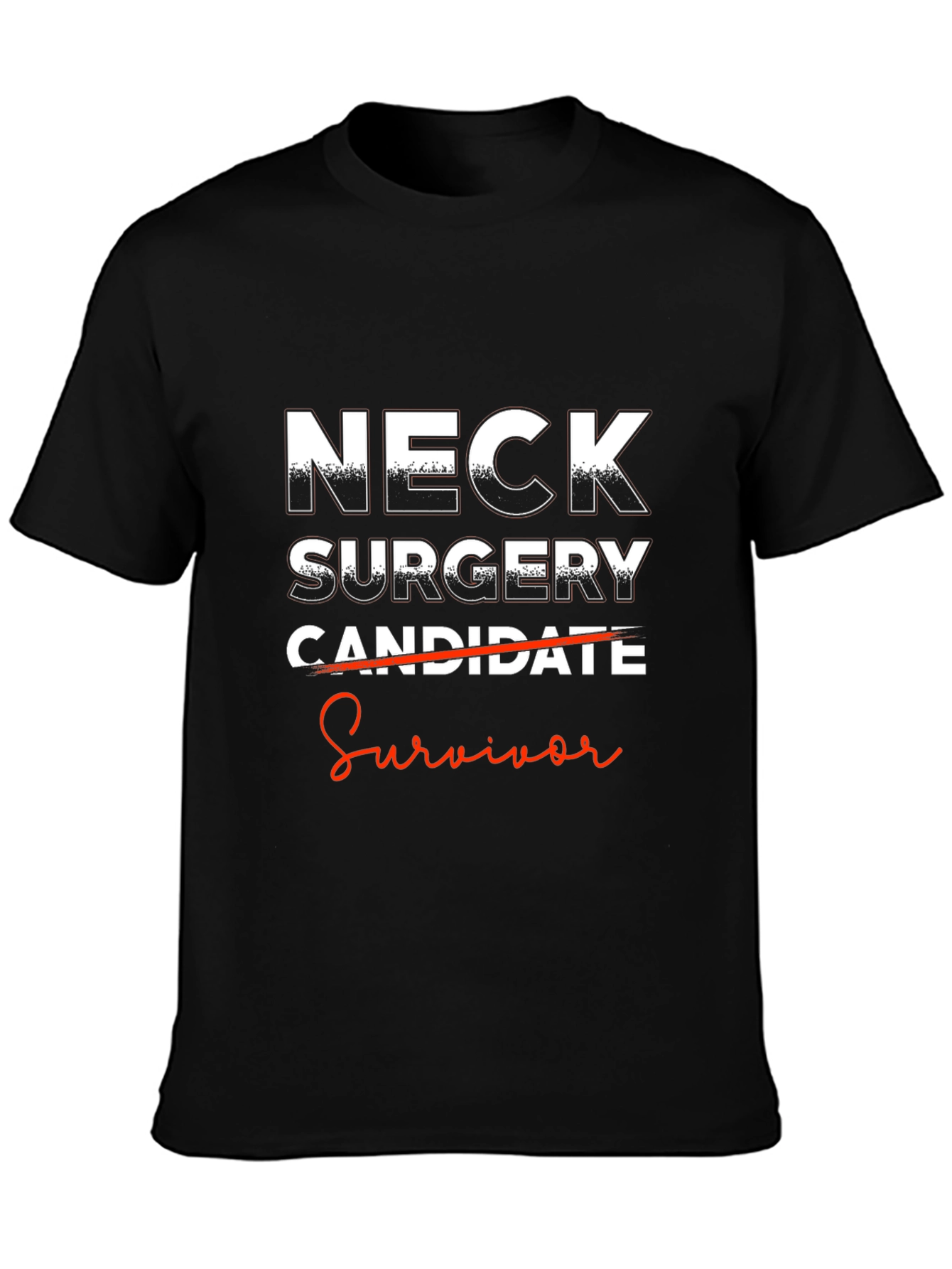 Neck Surgery Survivor Graphic T-Shirt