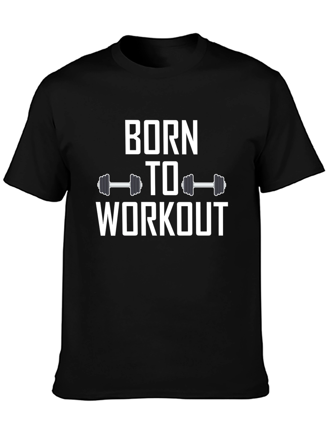 Born to Workout Mens Graphic Tee