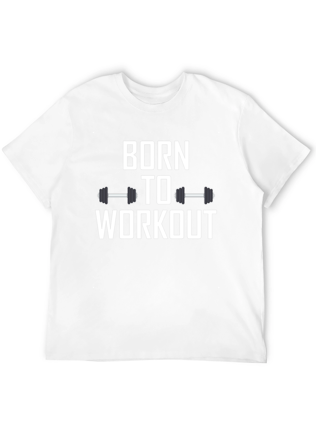 Born to Workout Mens Graphic Tee
