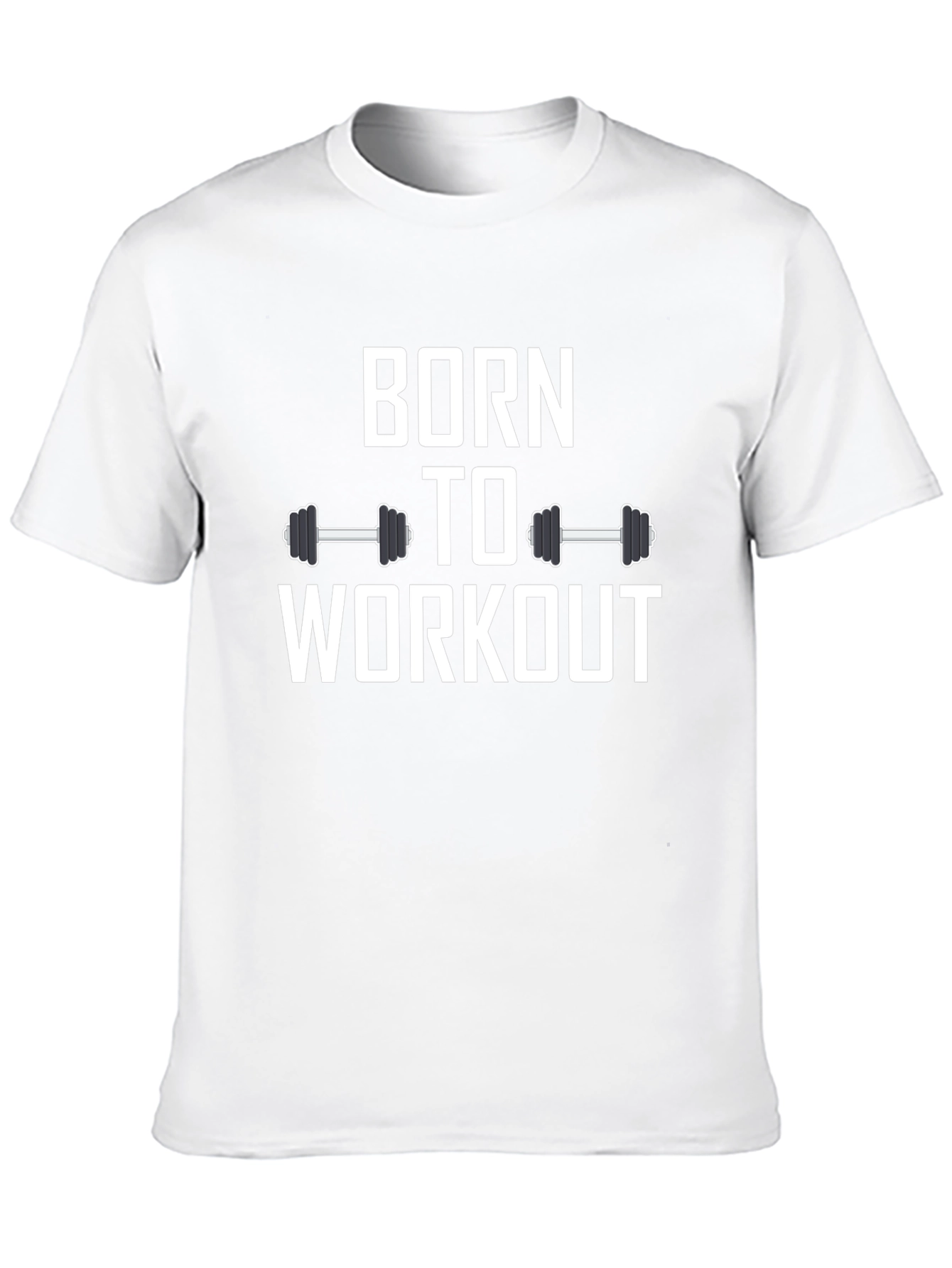 Born to Workout Mens Graphic Tee