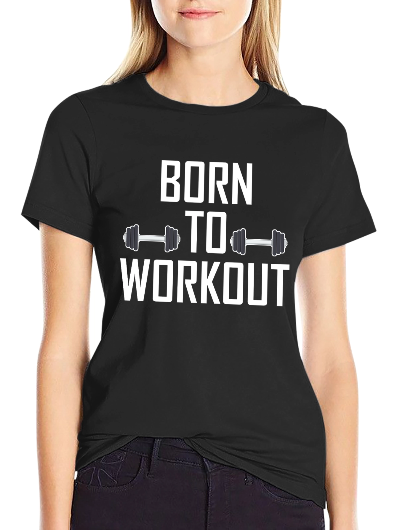 Born to Workout Mens Graphic Tee