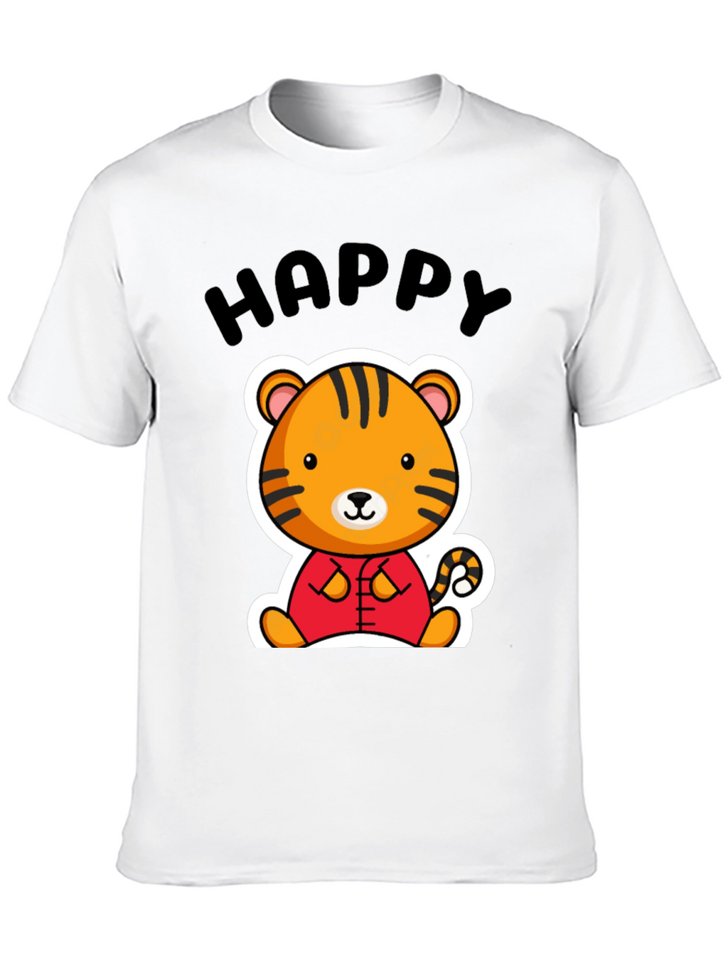 Happy Tiger Graphic Tee