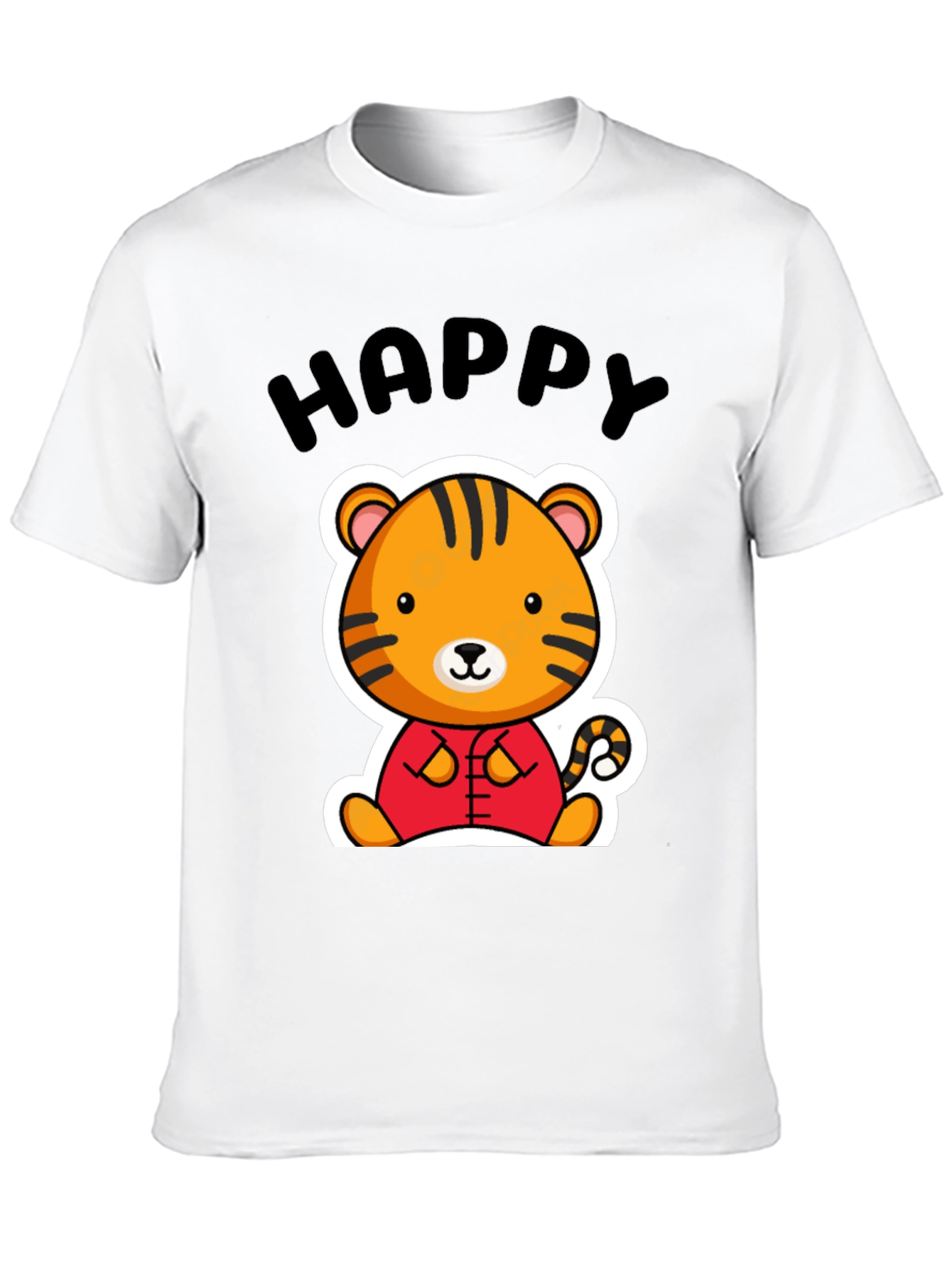 Happy Tiger Graphic Tee