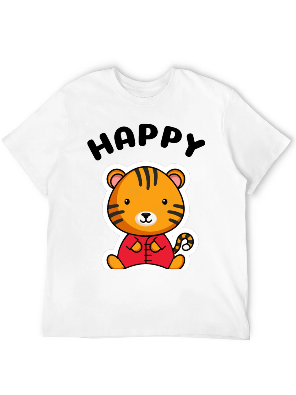 Happy Tiger Graphic Tee