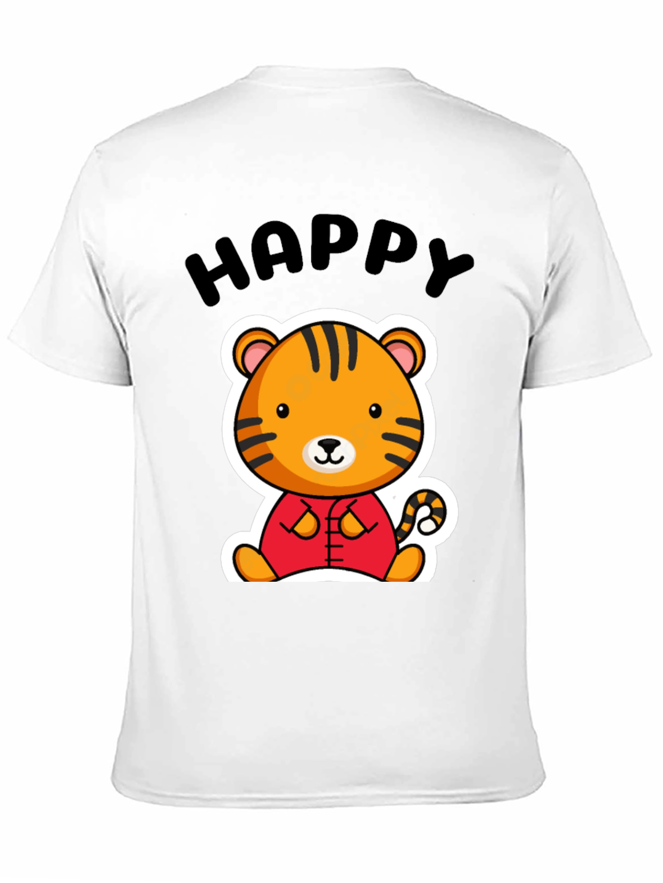 Happy Tiger Graphic Tee