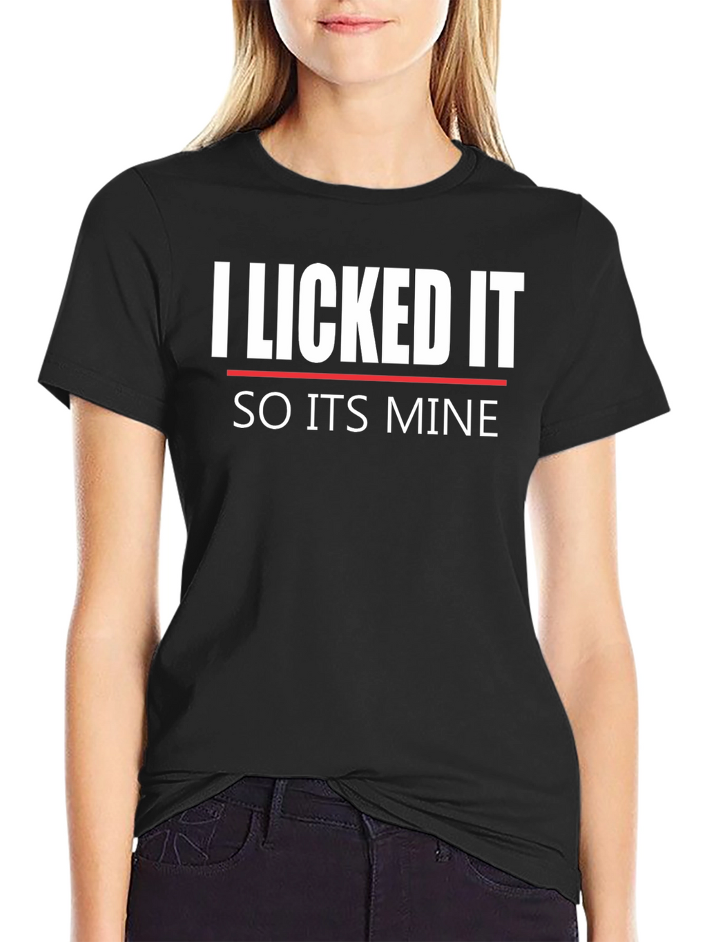 I Licked It Funny Graphic Tee
