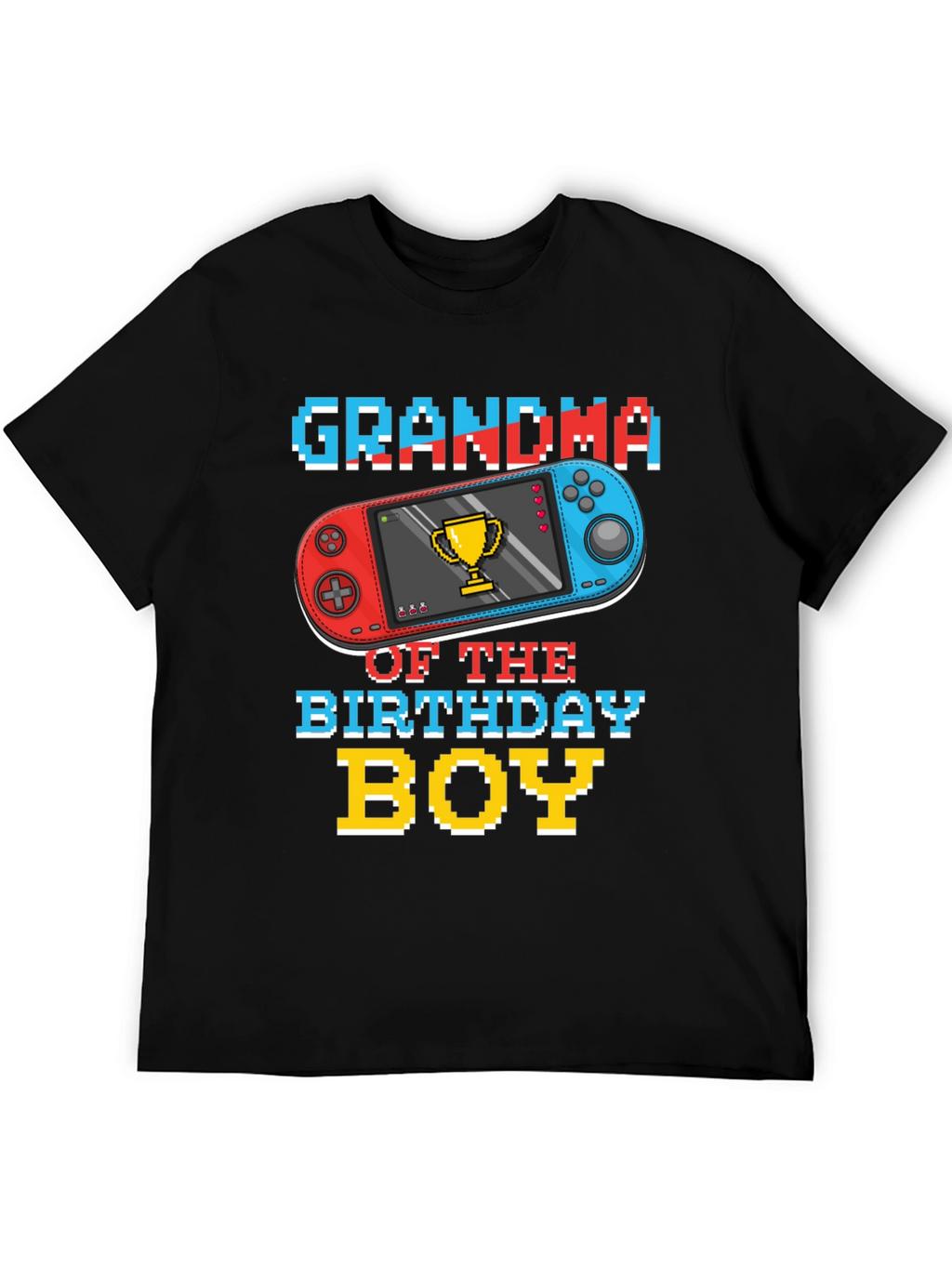 Grandma Birthday Boy Gaming T-Shirt