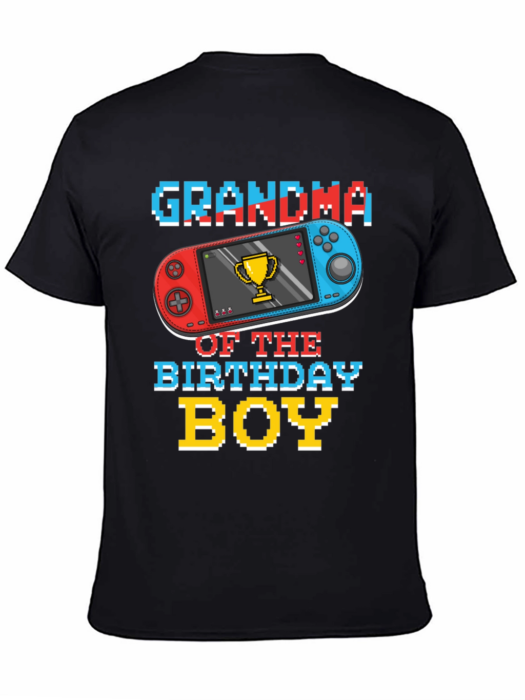 Grandma Birthday Boy Gaming T-Shirt