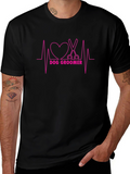 Dog Groomer Heartbeat T-Shirt