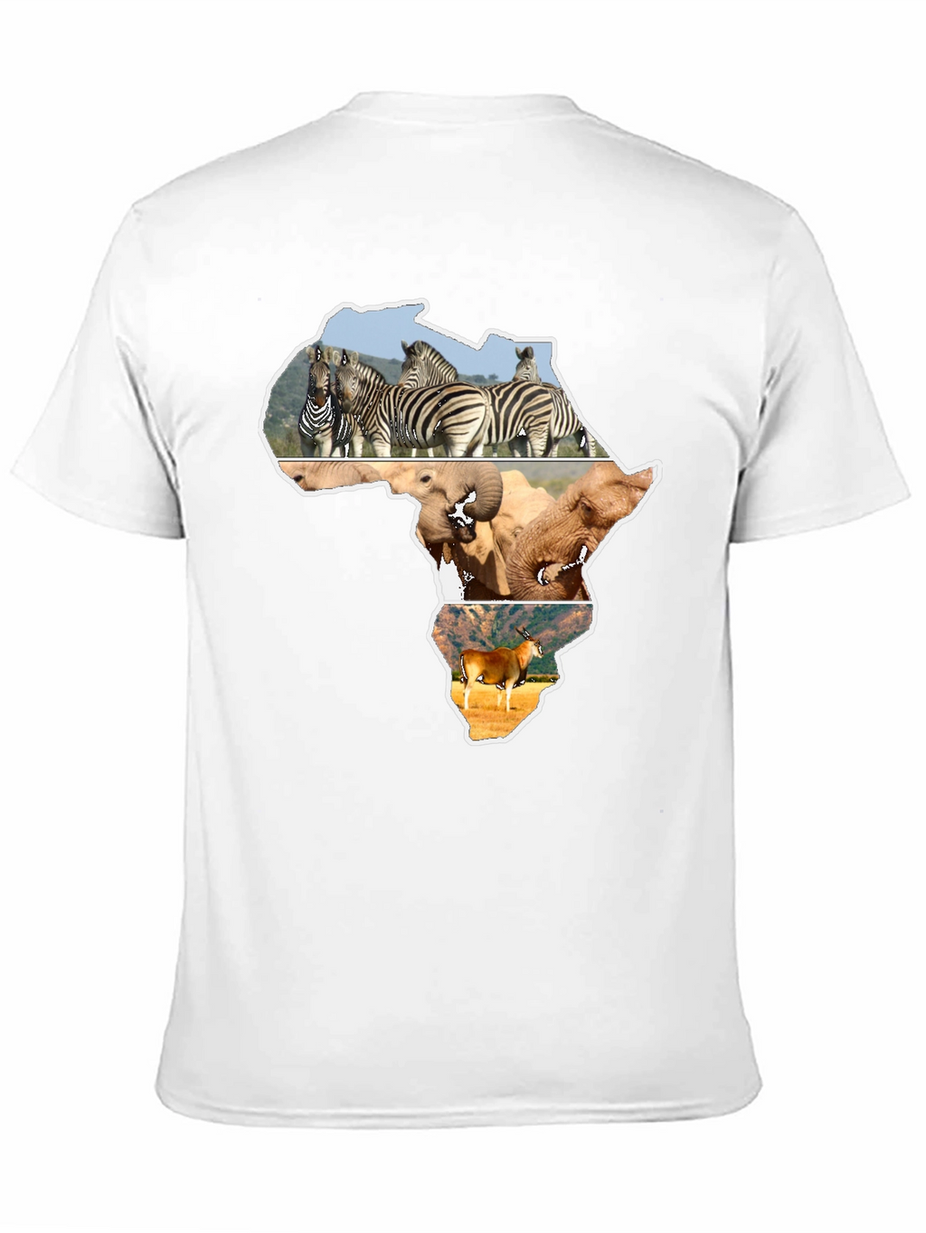 African Wildlife Continent T-Shirt