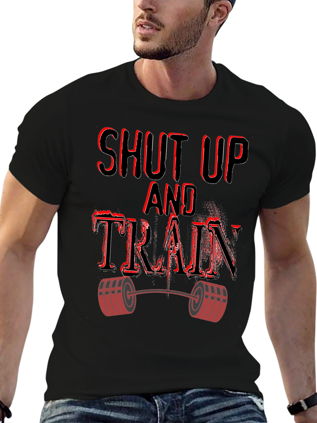Shut Up And Train Graphic Tee