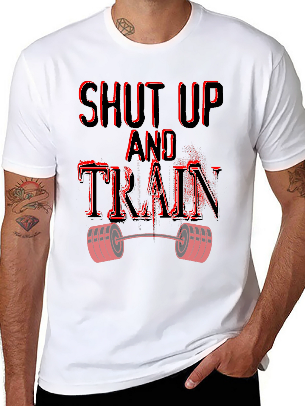 Shut Up And Train Graphic Tee