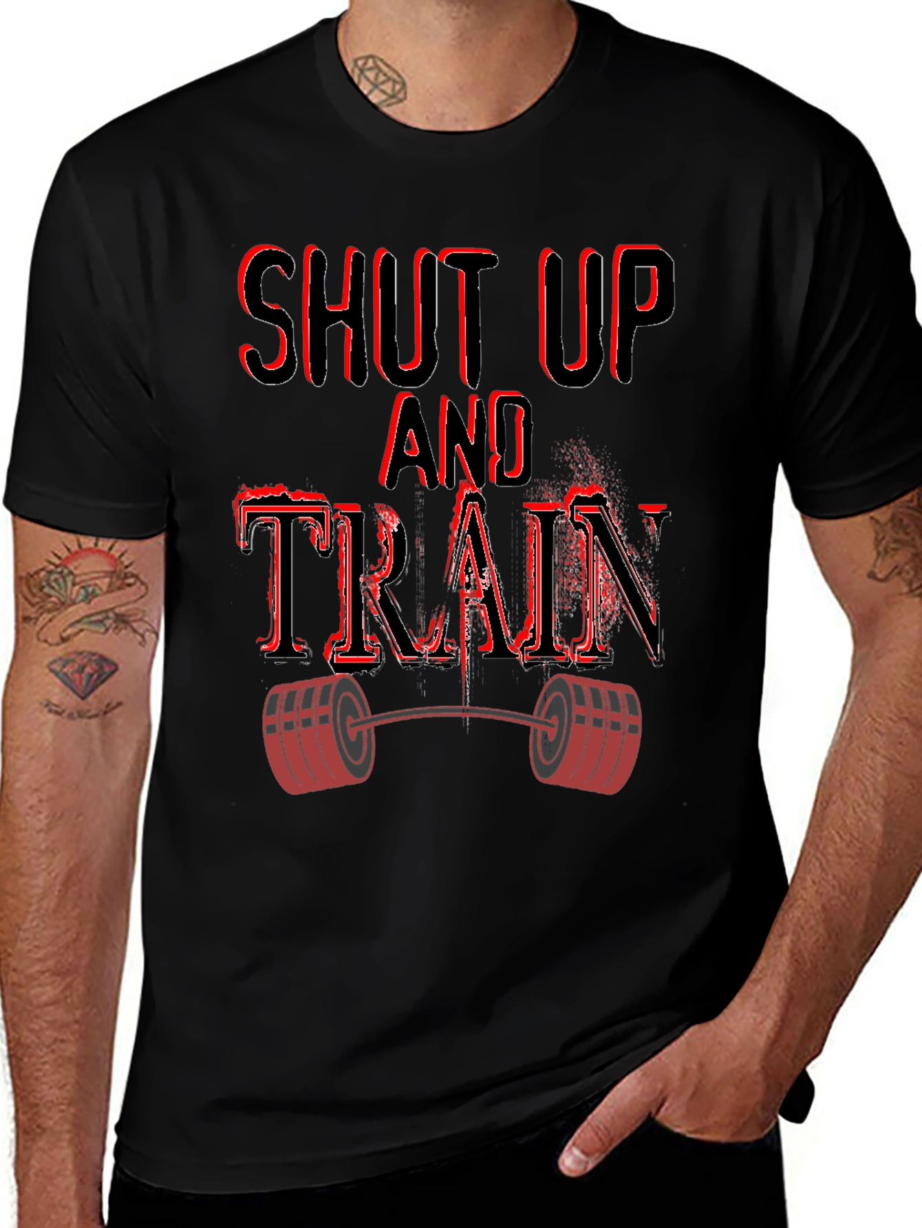 Shut Up And Train Graphic Tee