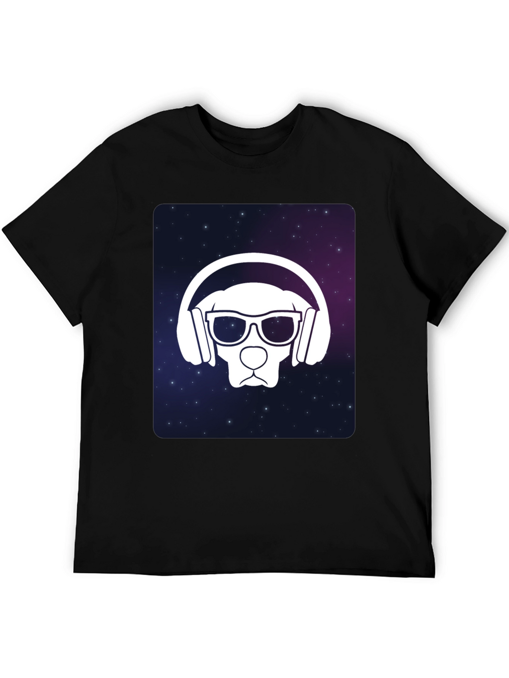 Cool Dog DJ Graphic T-Shirt