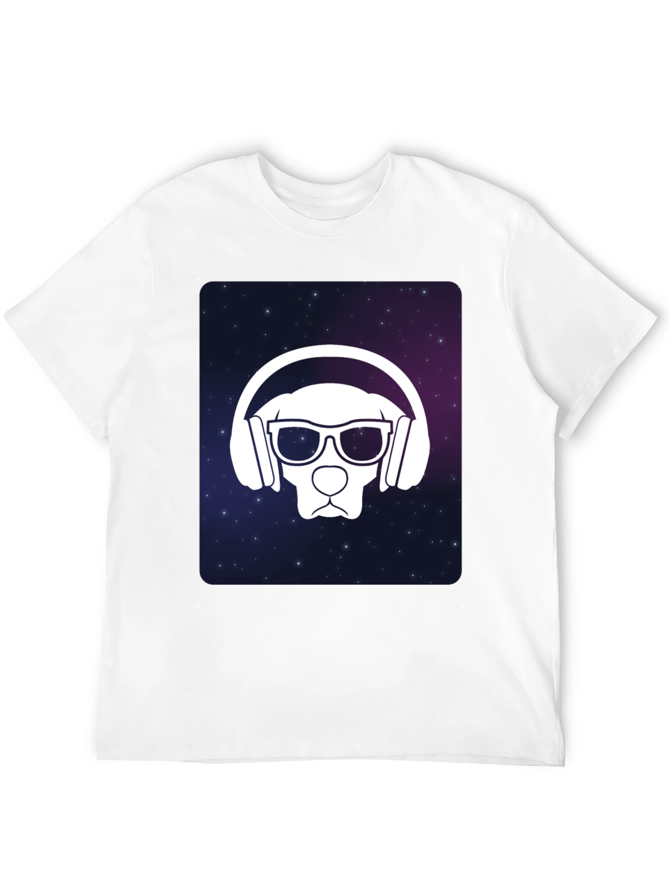 Cool Dog DJ Graphic T-Shirt