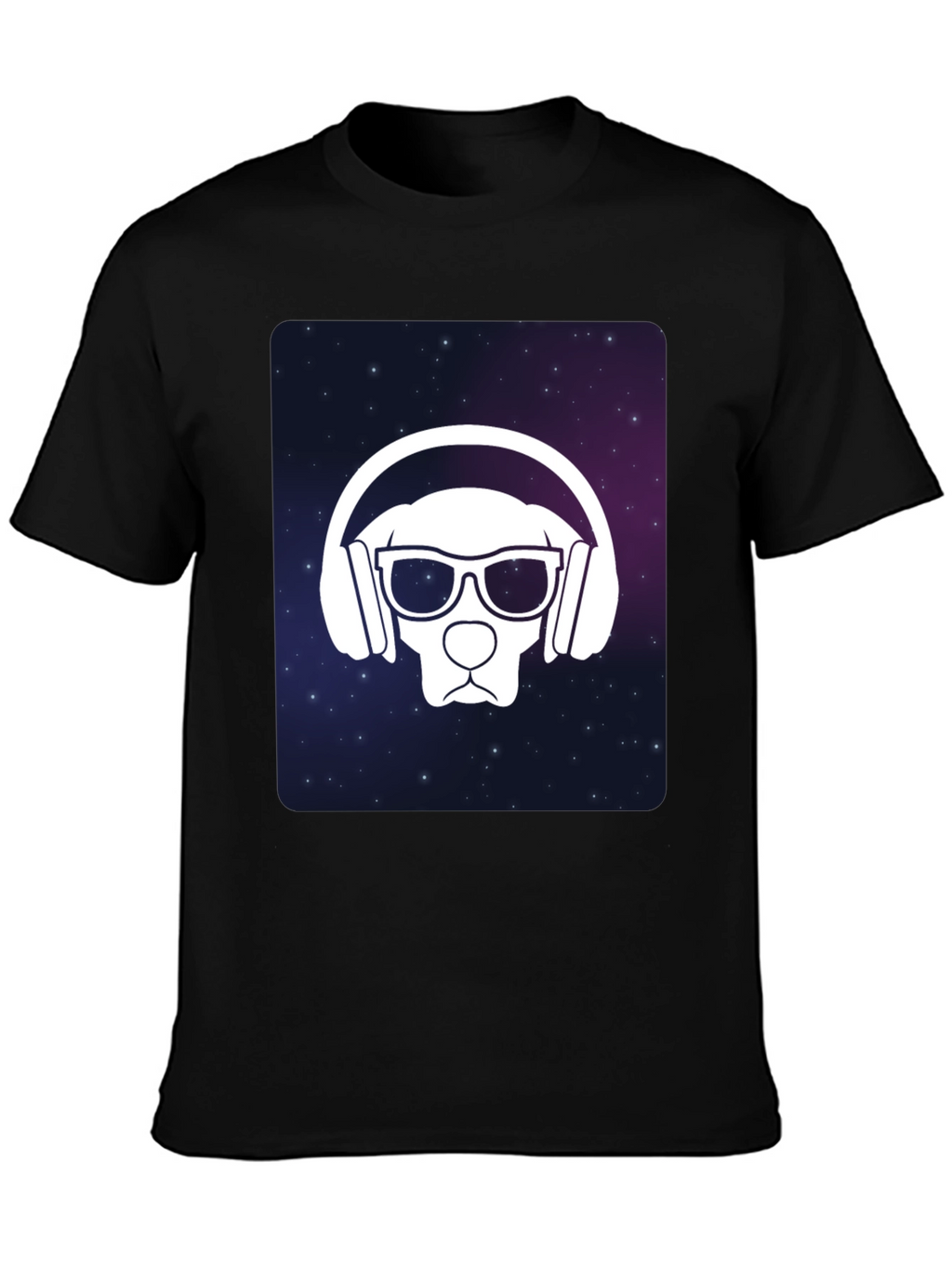 Cool Dog DJ Graphic T-Shirt