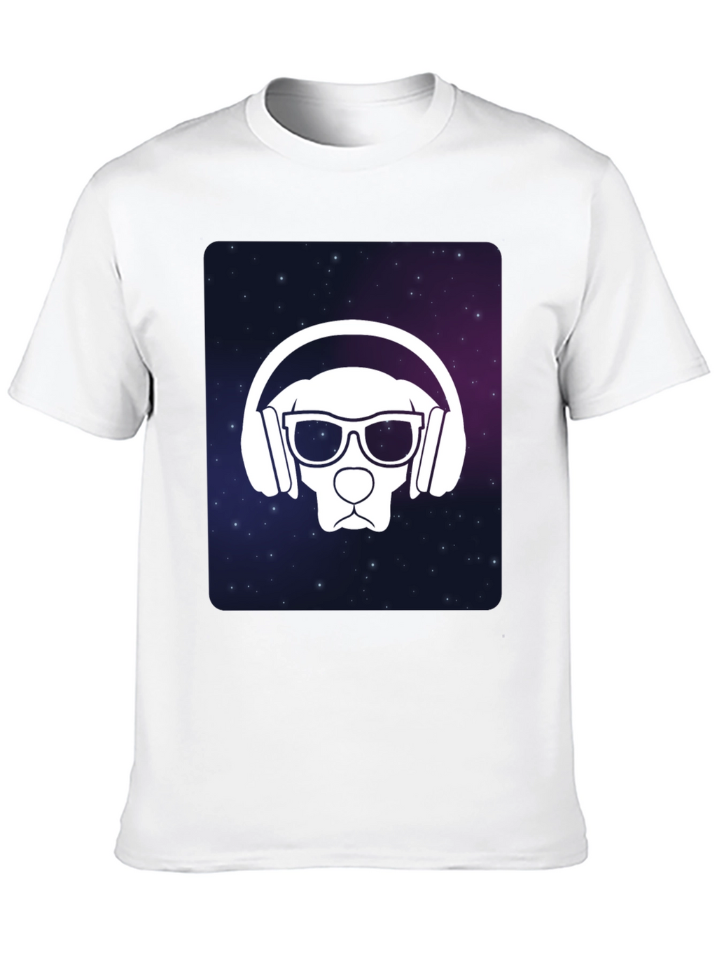 Cool Dog DJ Graphic T-Shirt
