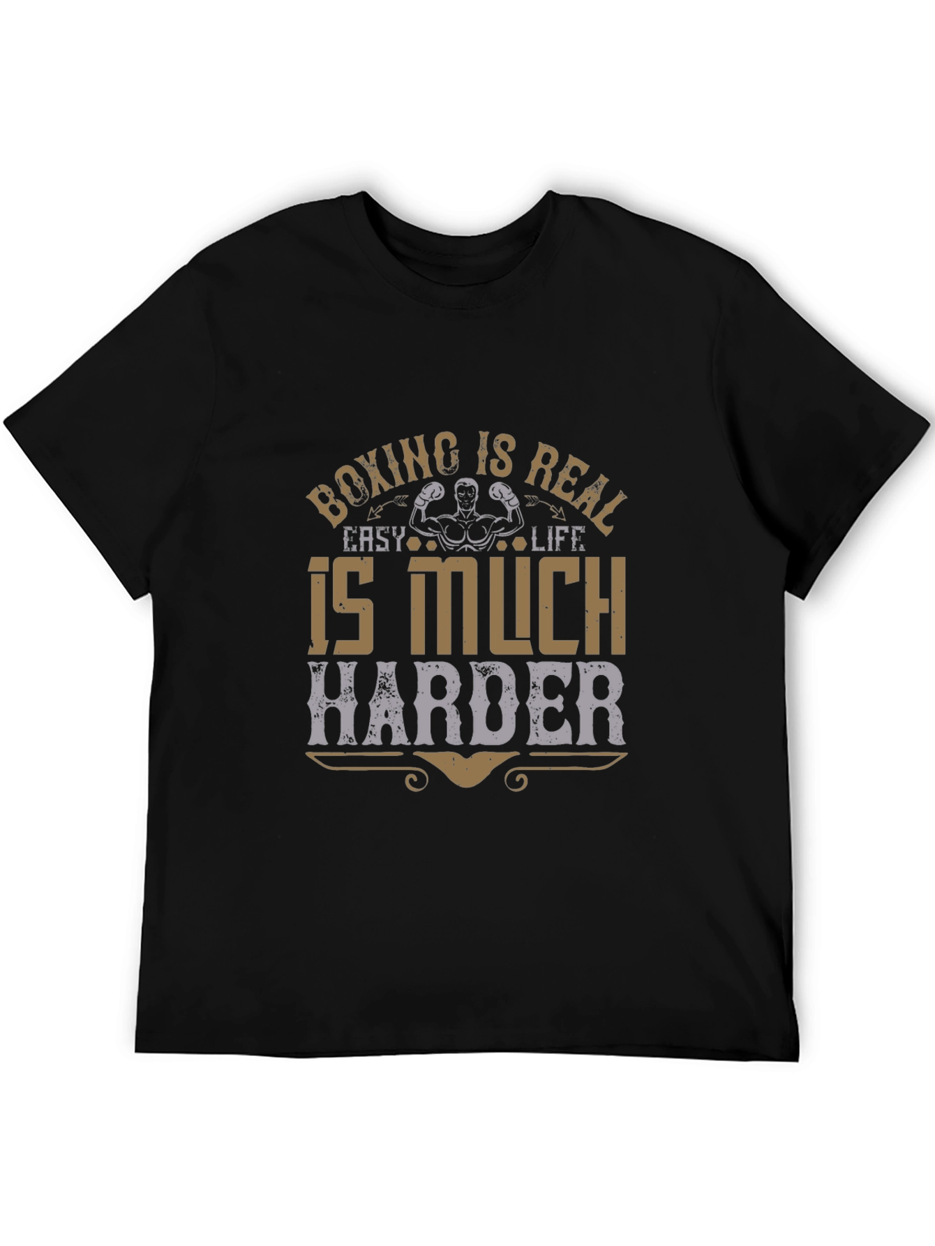 Boxing Is Real T-Shirt - Mens Graphic Tee
