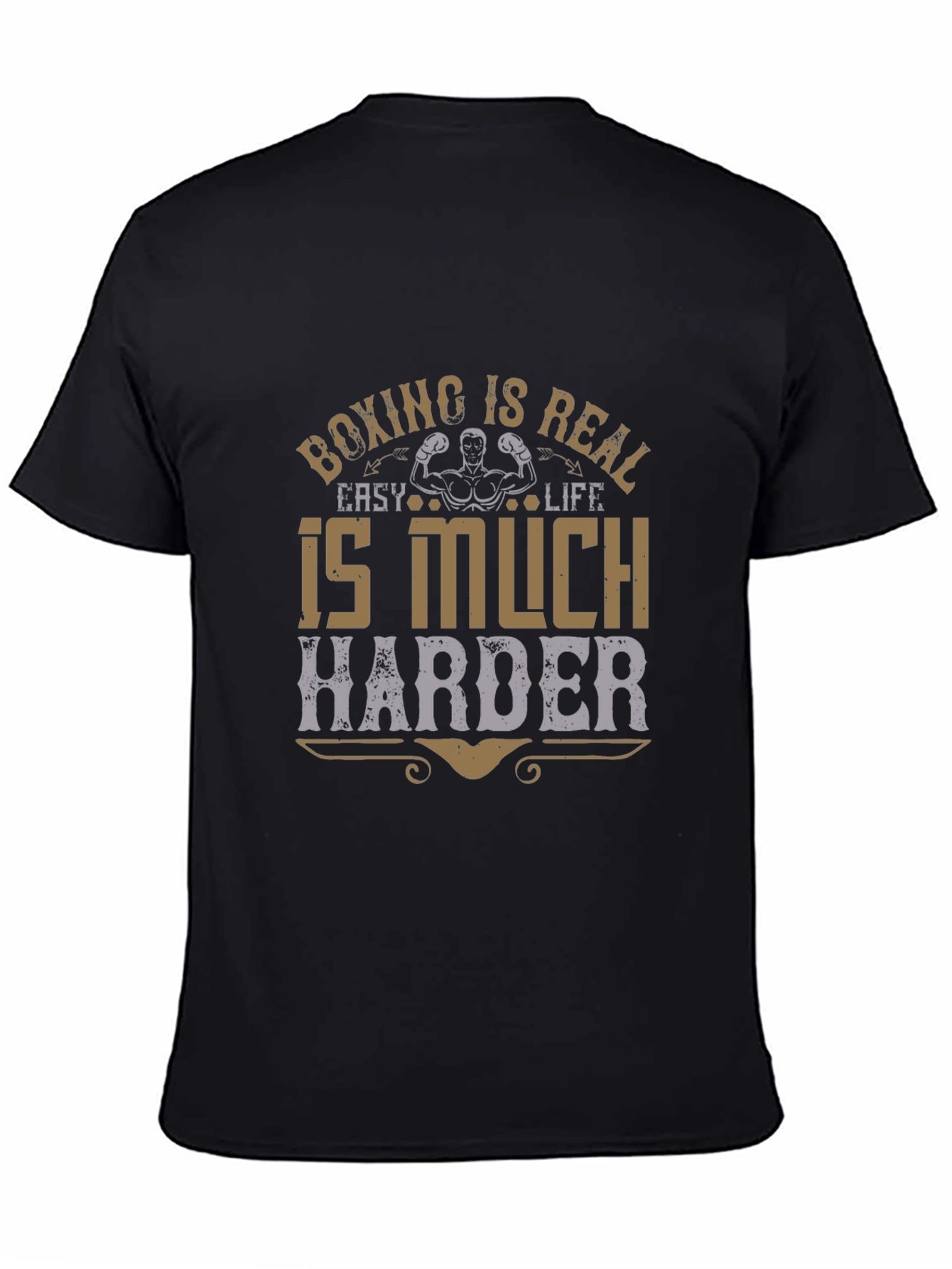 Boxing Is Real T-Shirt - Mens Graphic Tee